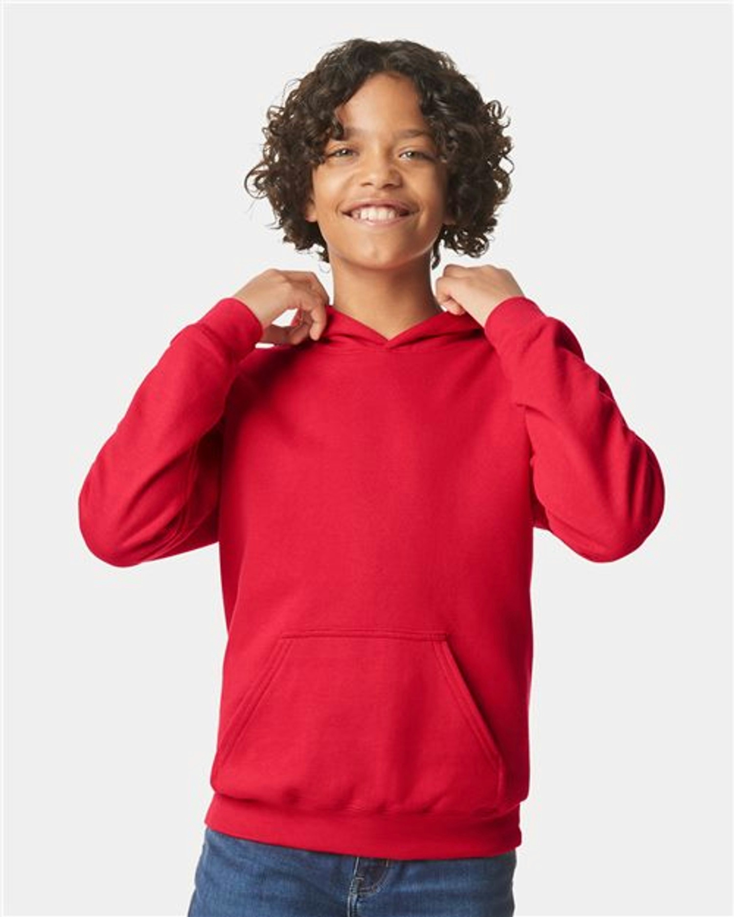 Softstyle® Youth Midweight Hooded Sweatshirt [SF500B]