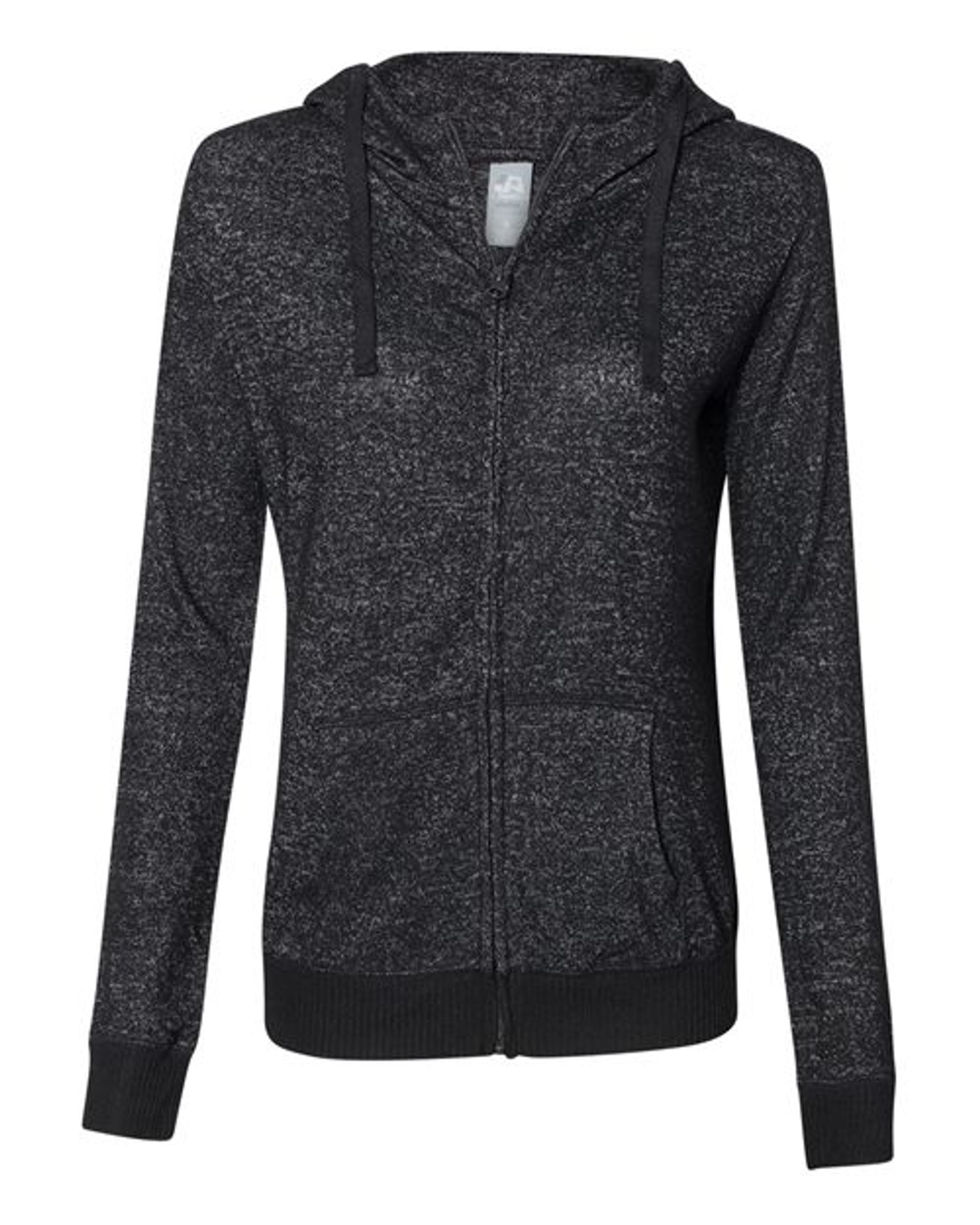 Women’s Cozy Jersey Hooded Full-Zip [8656]