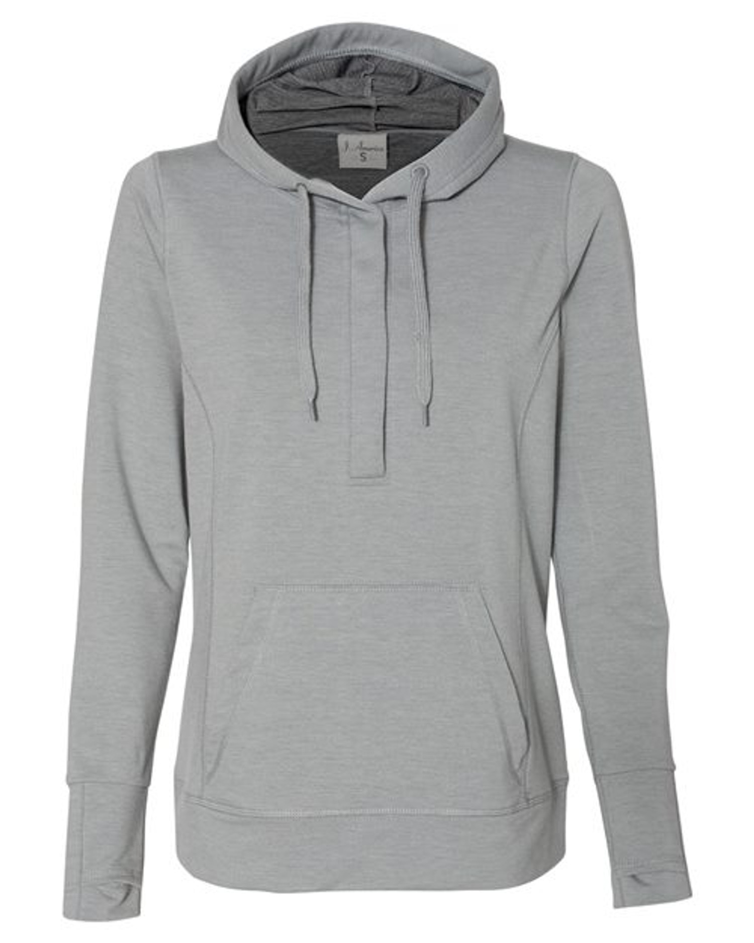 Women’s Omega Stretch Snap-Placket Hooded Pullover [8431]