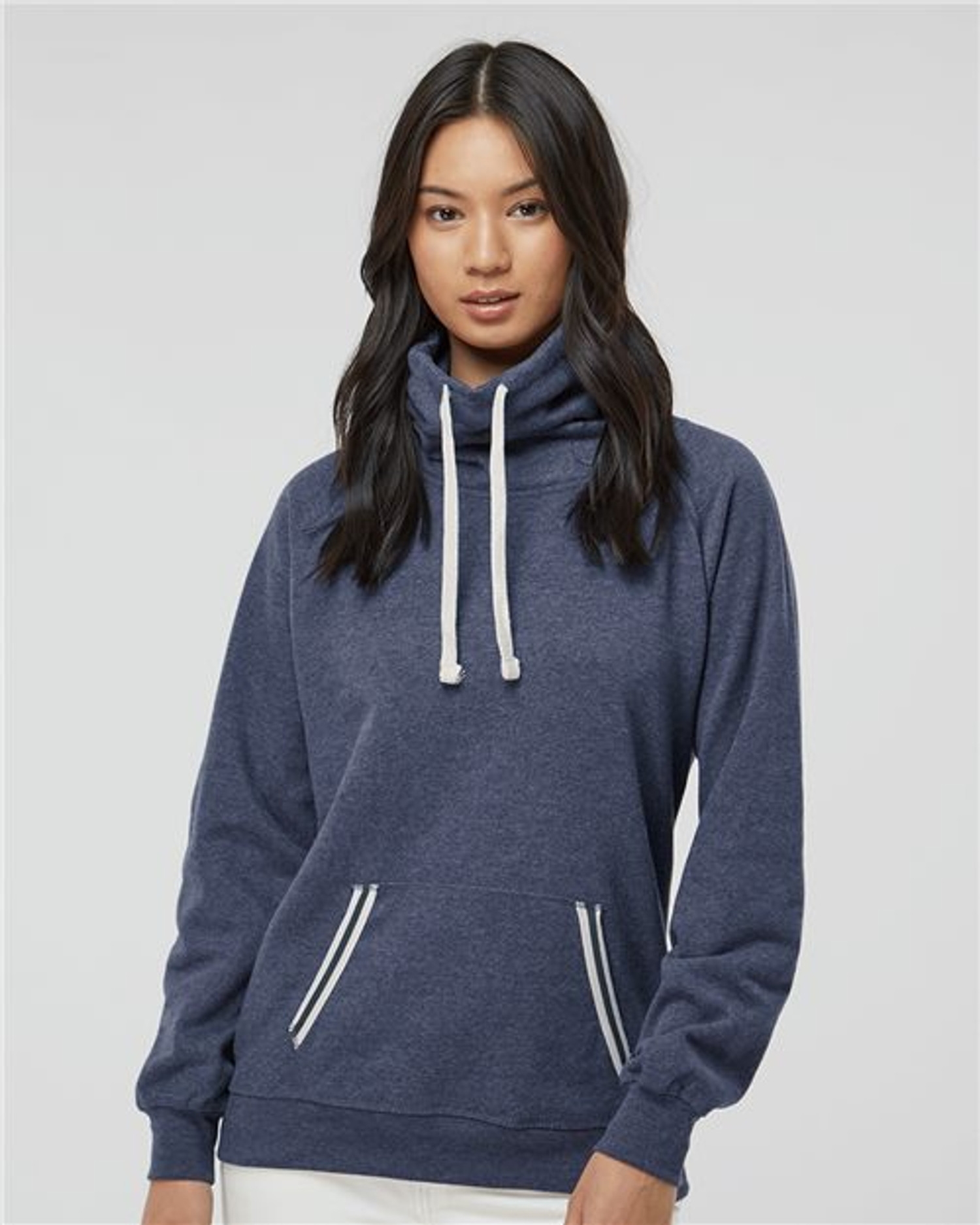 Women’s Relay Cowl Neck Sweatshirt [8653]