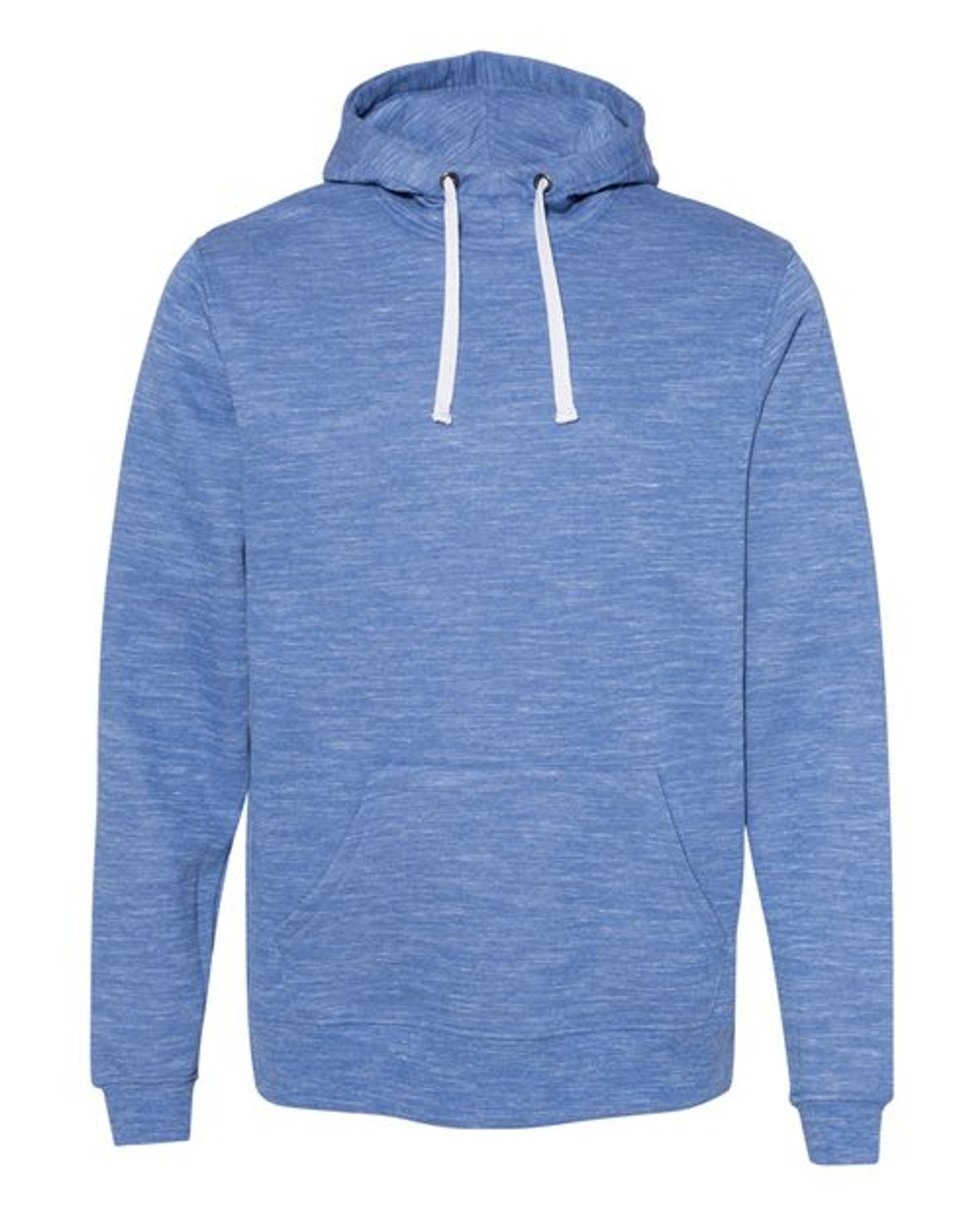 Mélange Fleece Hooded Sweatshirt [8677]