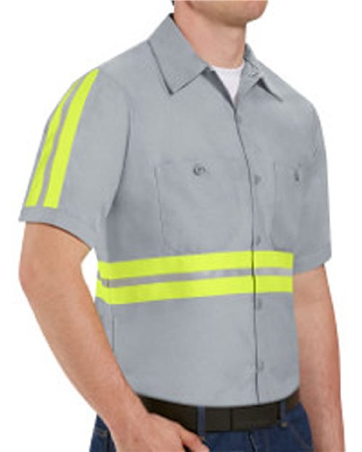 Enhanced Visibility Industrial Work Shirt - Tall Sizes [SP24ET]