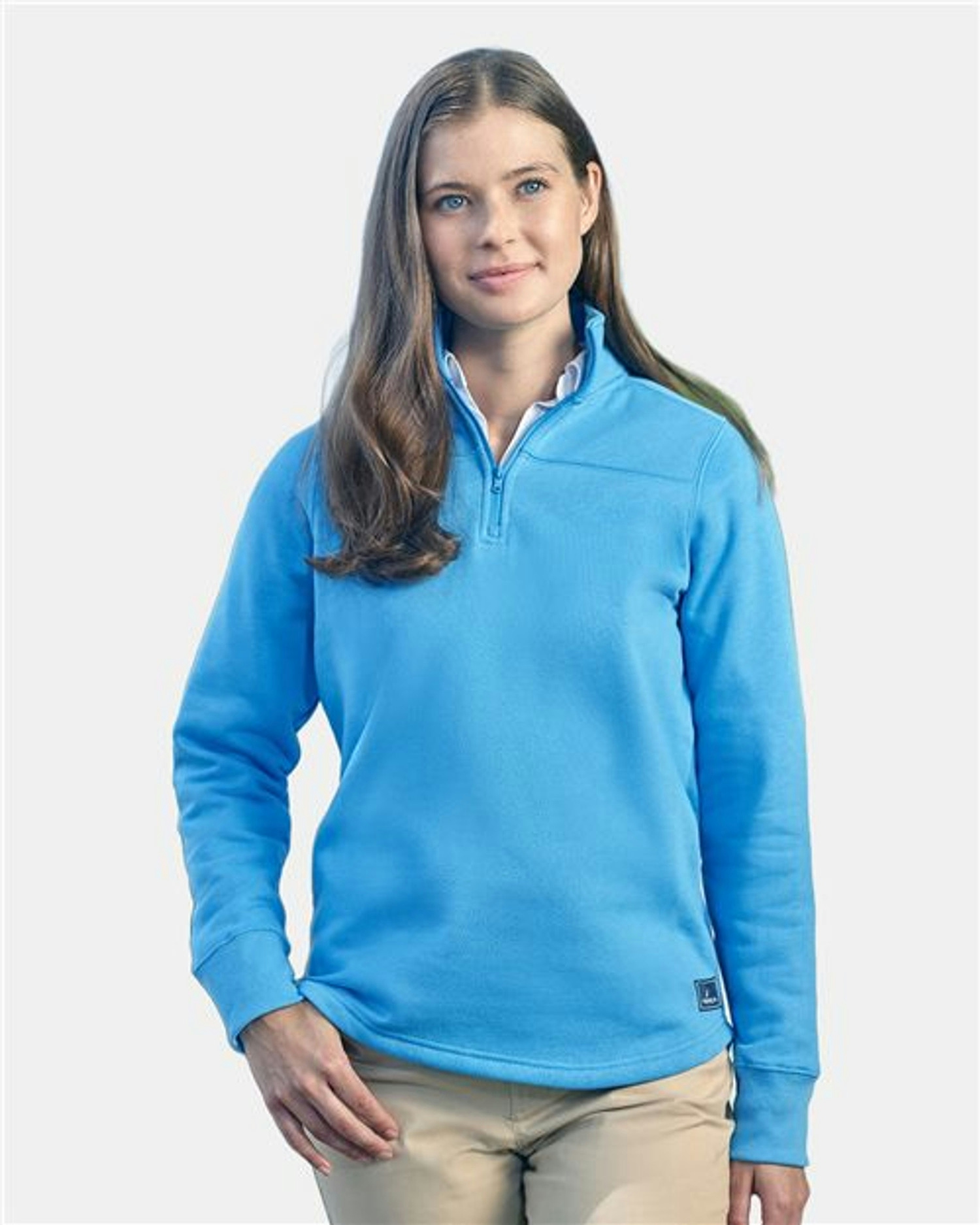 Women's Anchor Fleece Quarter-Zip Sweatshirt [N17397]