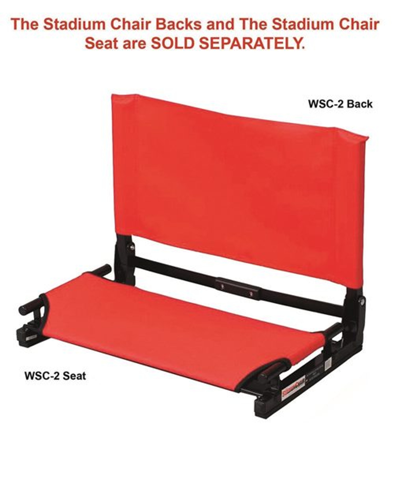 Folding Stadium Seat Wide Chair Seat [WSC2 SEAT]