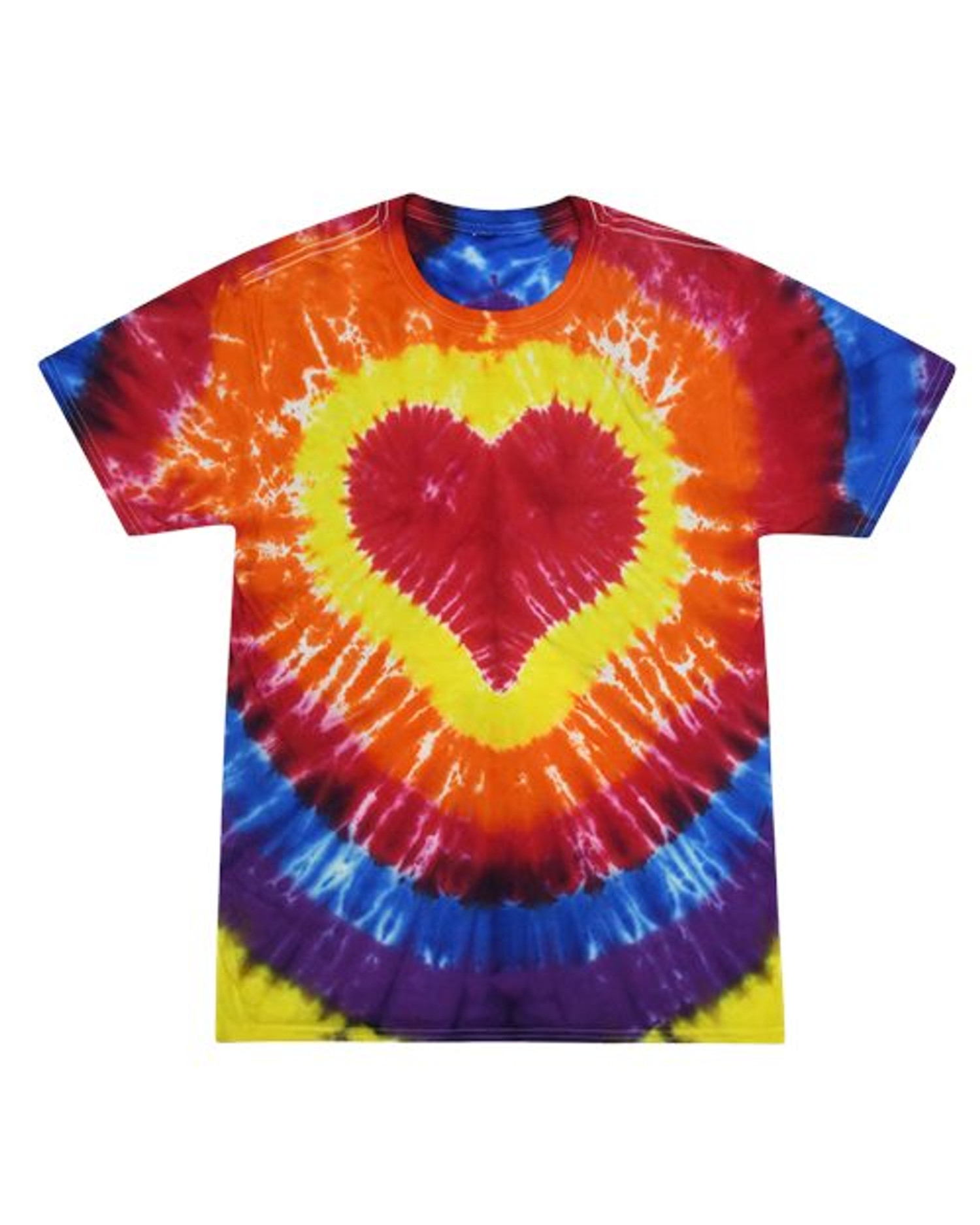 Youth Shapes Tie-Dyed T-Shirt [1150Y]