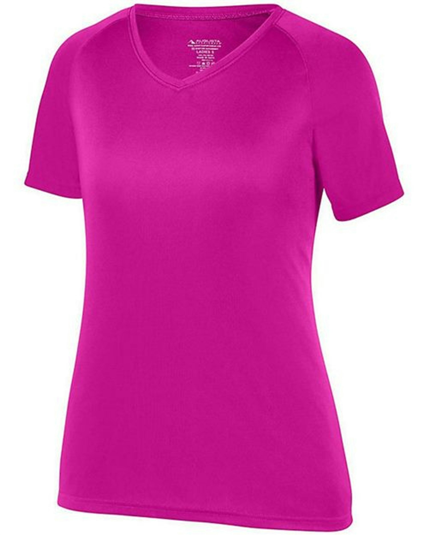 Girls' Attain Wicking V-Neck T-Shirt [2793]