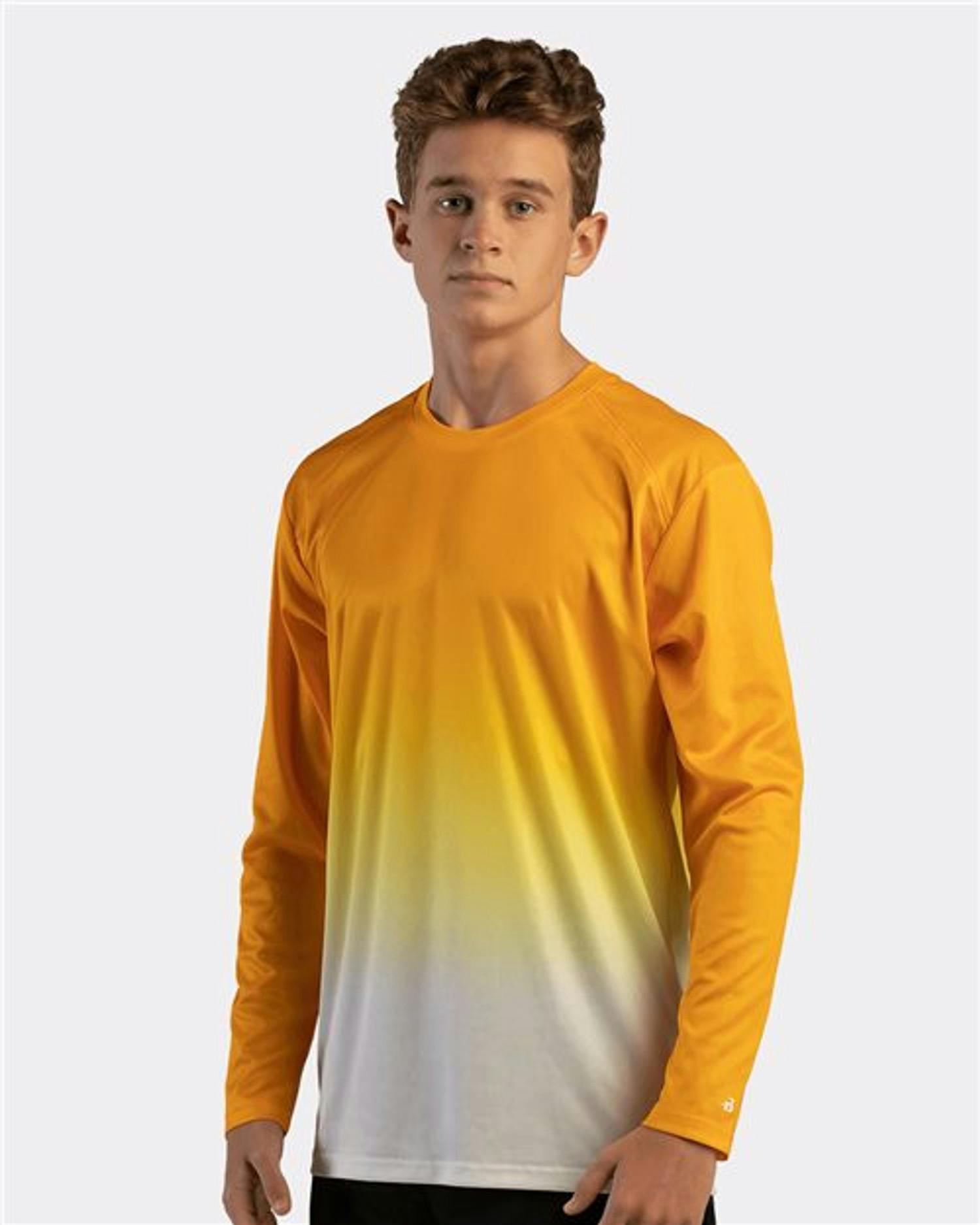 Ombre Long Sleeve T-Shirt