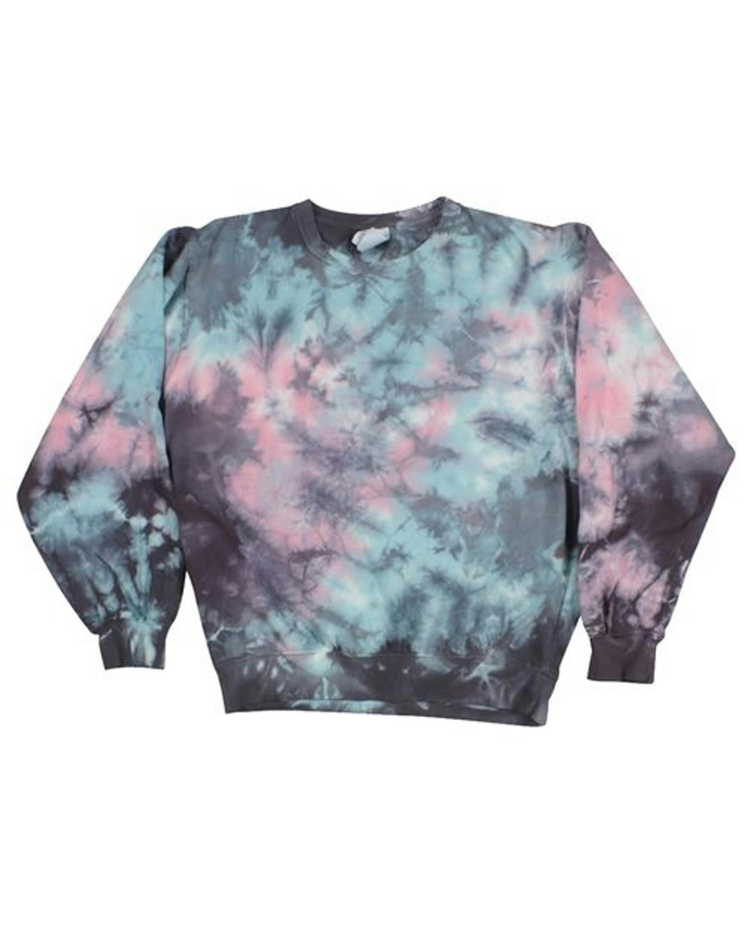 Premium Tie-Dyed Crewneck Sweatshirt