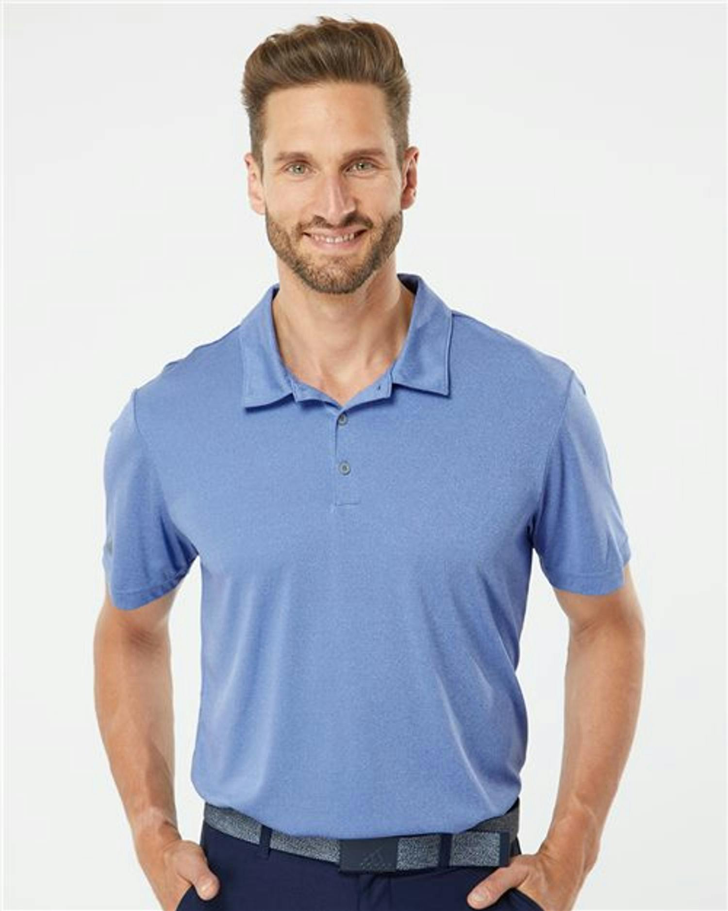 Heathered Polo