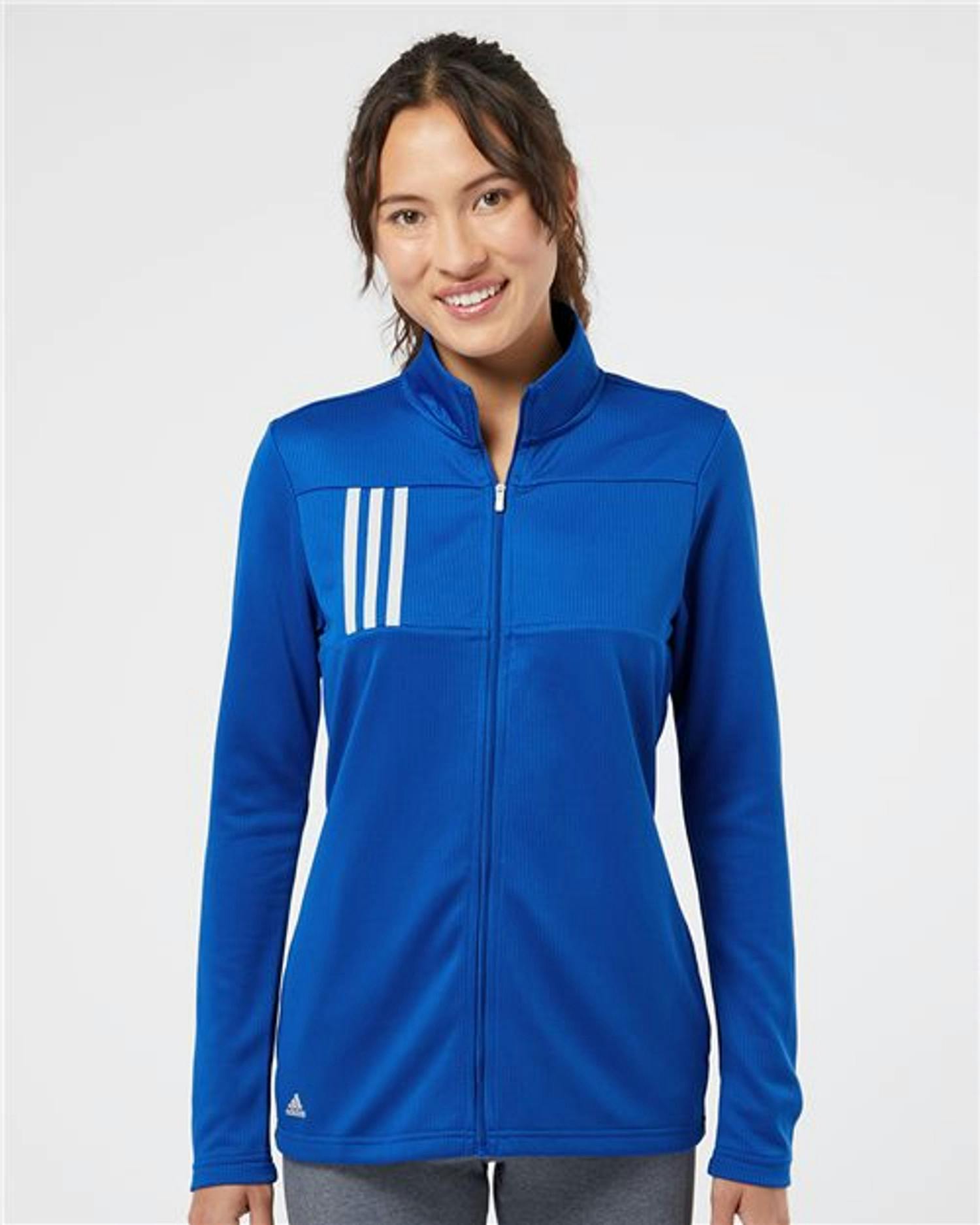 Women's 3-Stripes Double Knit Full-Zip