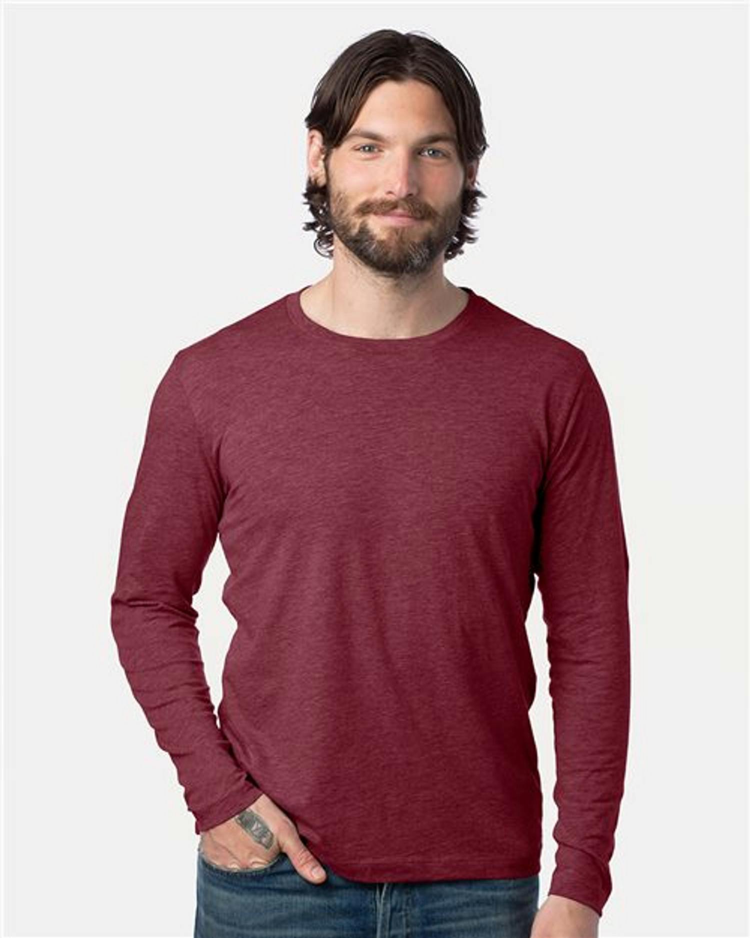 Cotton Jersey Long Sleeve CVC Go-To Tee