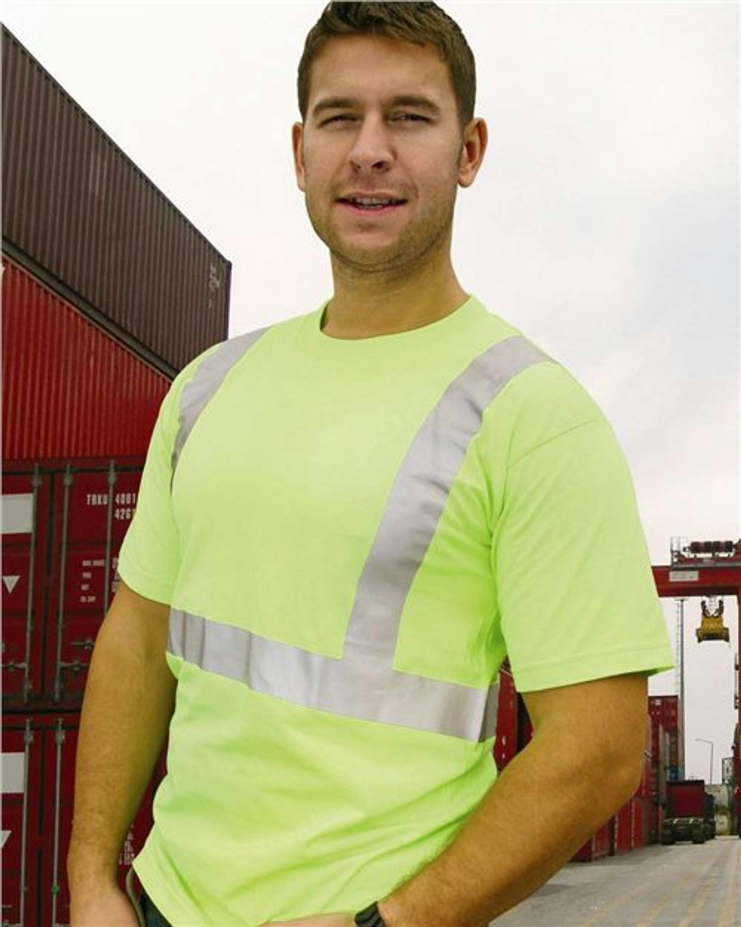 USA-Made 50/50 High Visibility T-Shirt