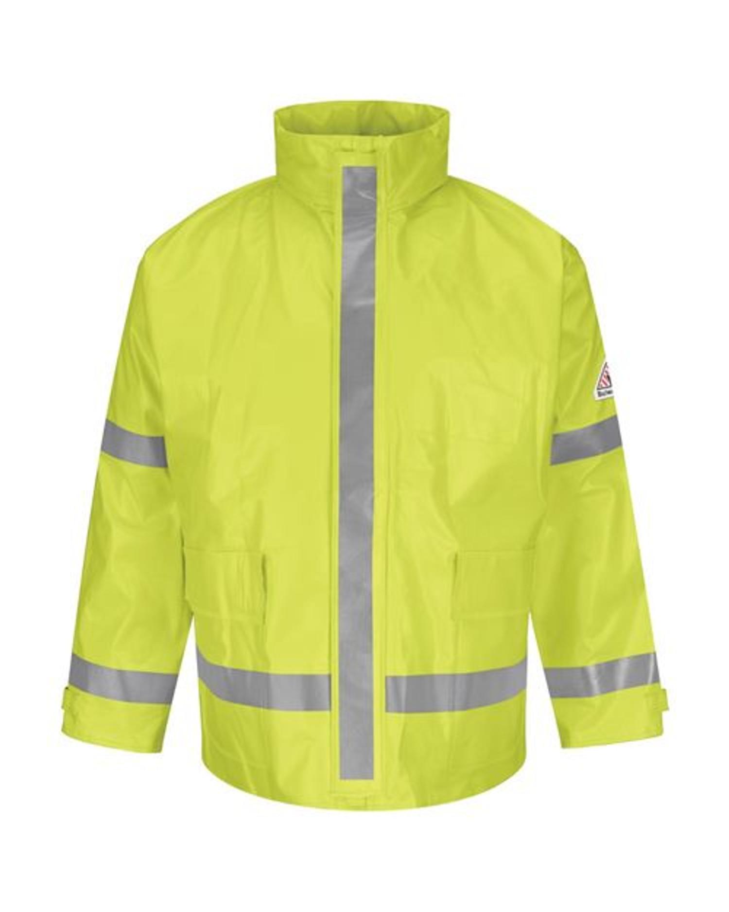 Hi-Visibility Flame-Resistant Rain Jacket