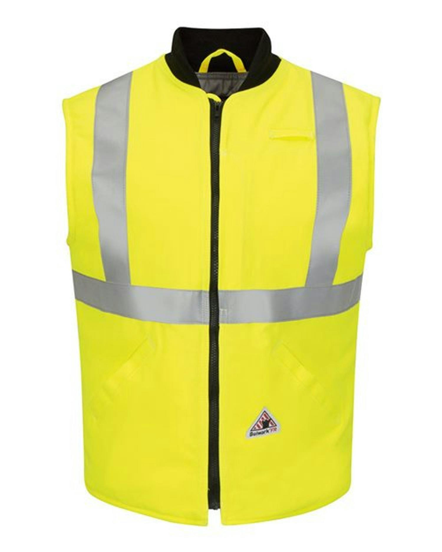 Hi Vis Insulated Vest with Reflective Trim - CoolTouch®2