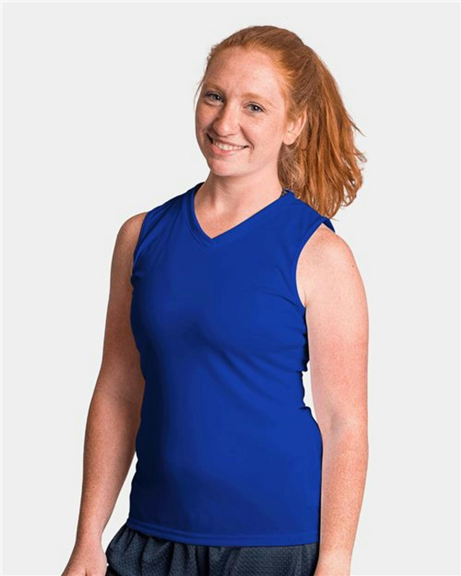 Women's Sleeveless V-Neck T-Shirt