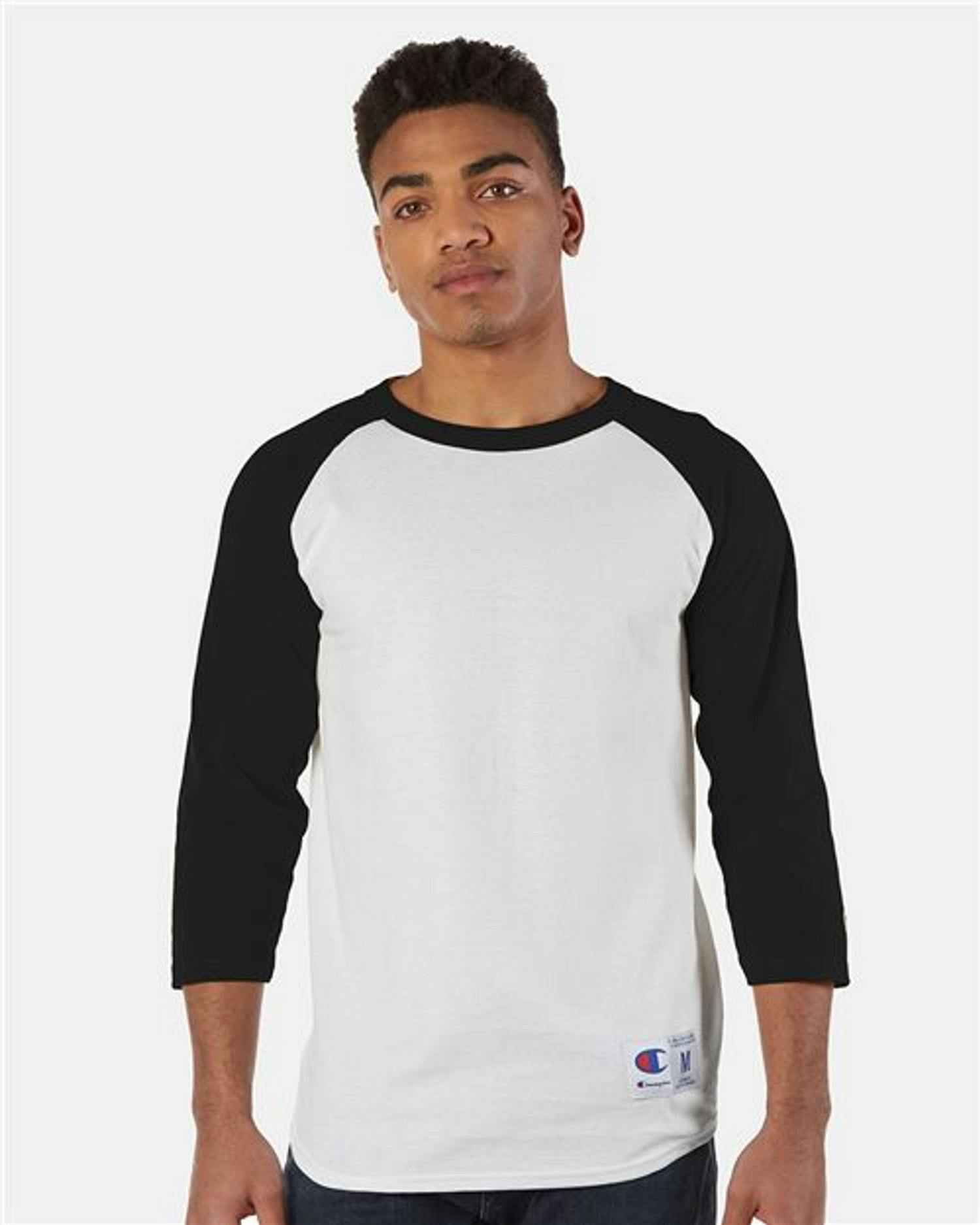 Three-Quarter Raglan Sleeve Baseball T-Shirt