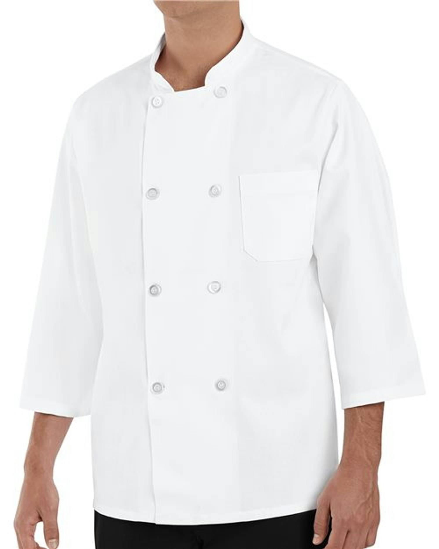 Three-Quarter Sleeve Chef Coat