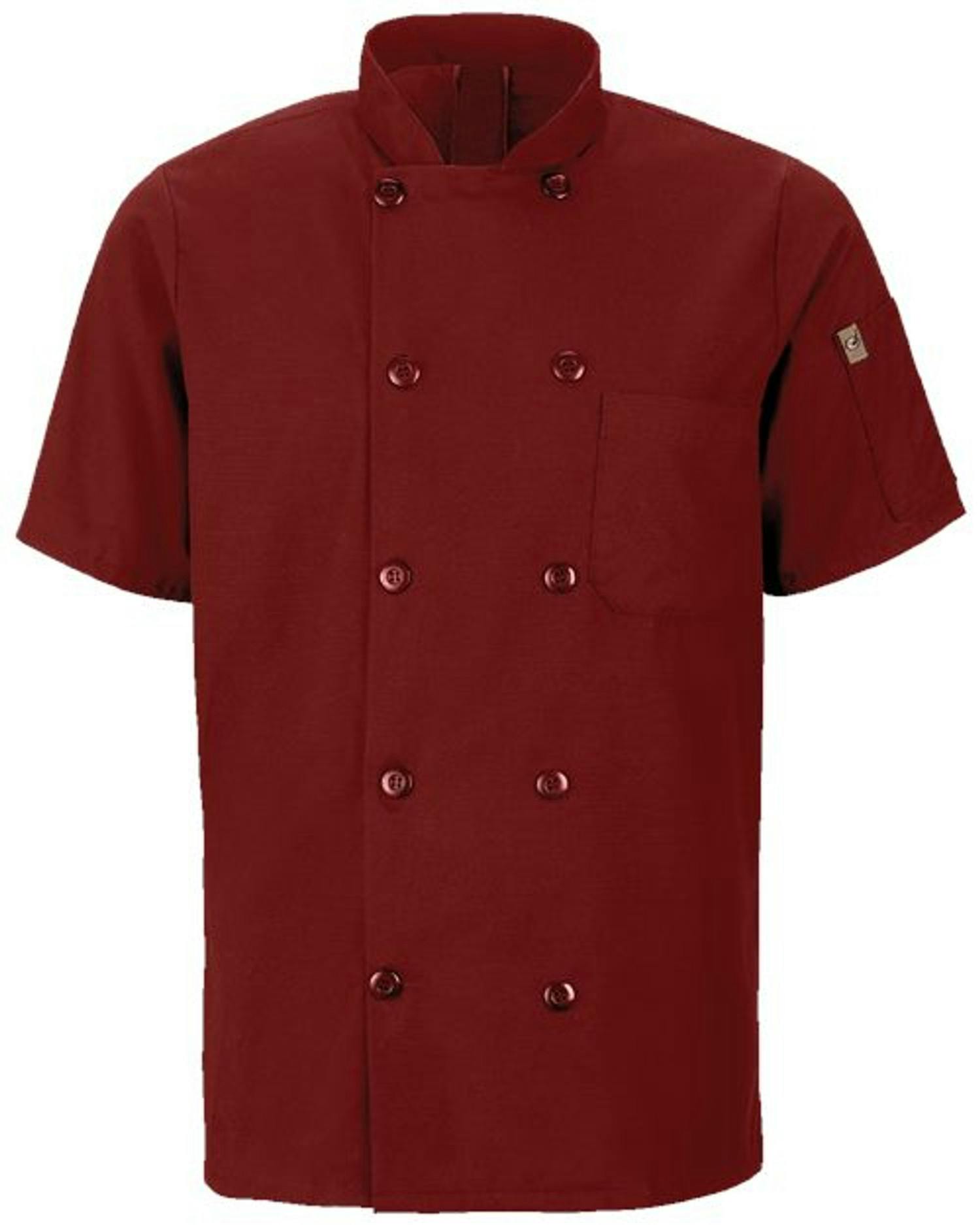 Mimix™ Short Sleeve Chef Coat with OilBlok