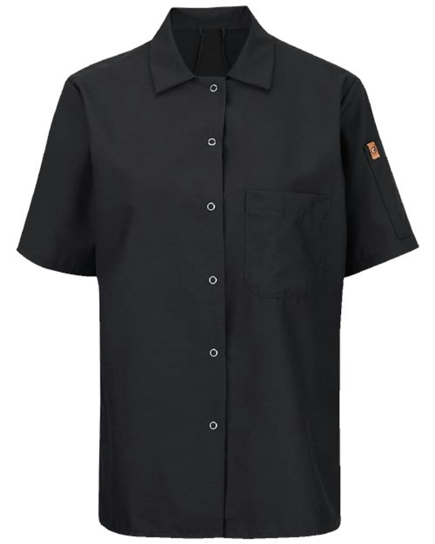 Women's Mimix™ Short Sleeve Cook Shirt with OilBlok