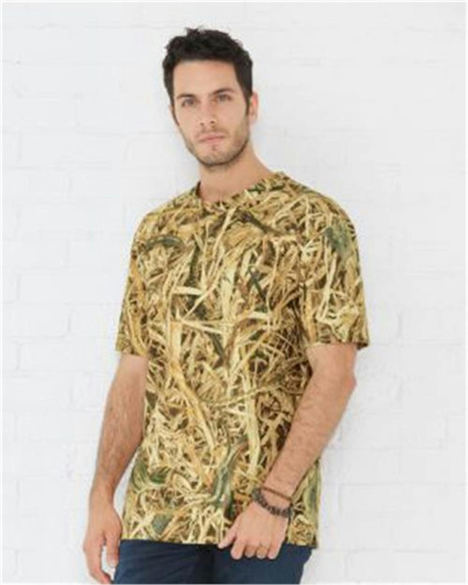 Camouflage Crew Neck T-Shirt