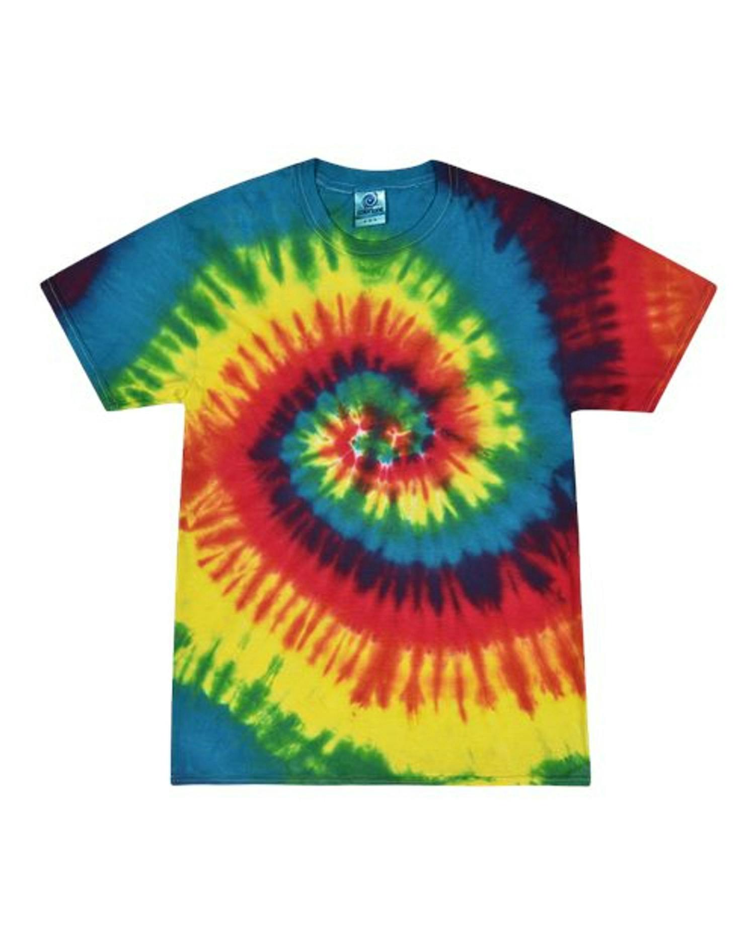 Youth Multi-Color Tie-Dyed T-Shirt