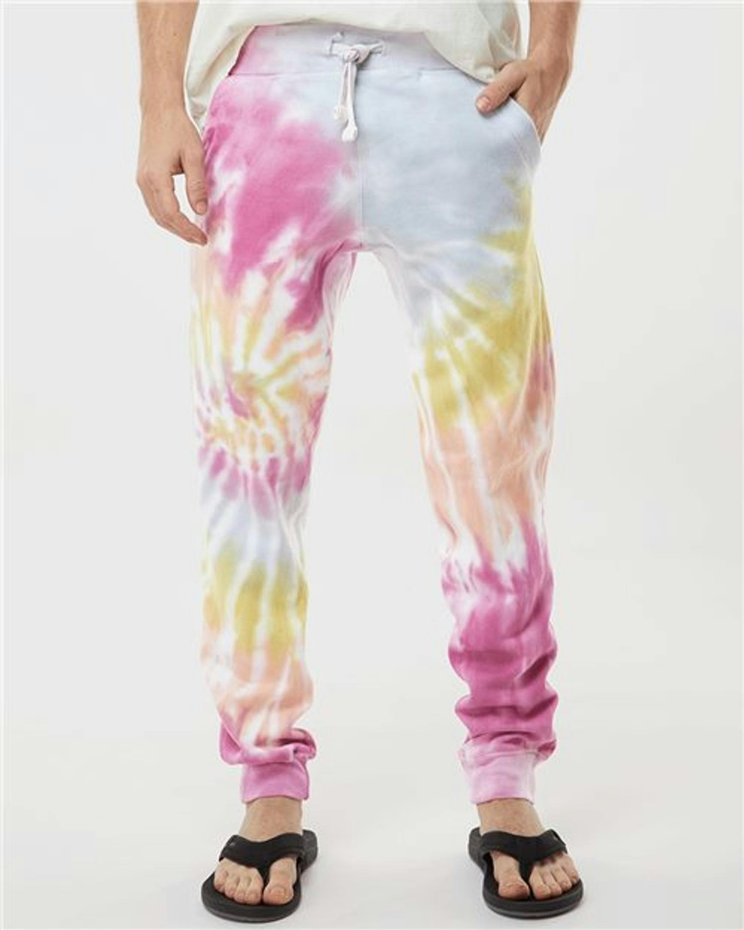 Tie-Dyed Joggers