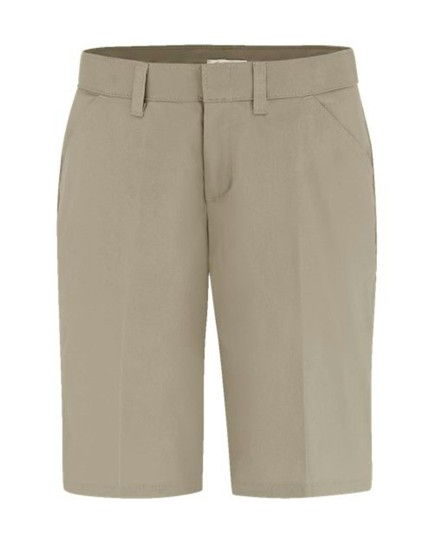 Women's Flat Front Shorts - Plus