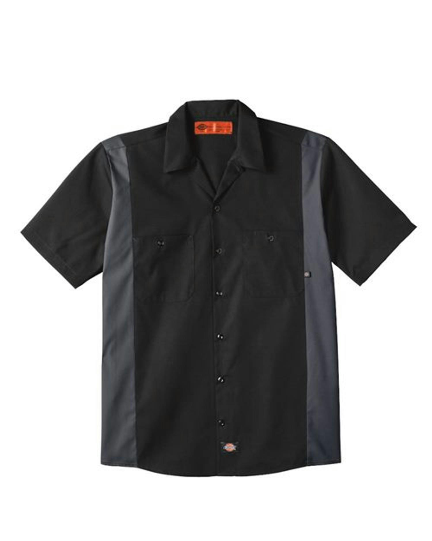 Industrial Colorblocked Short Sleeve Shirt