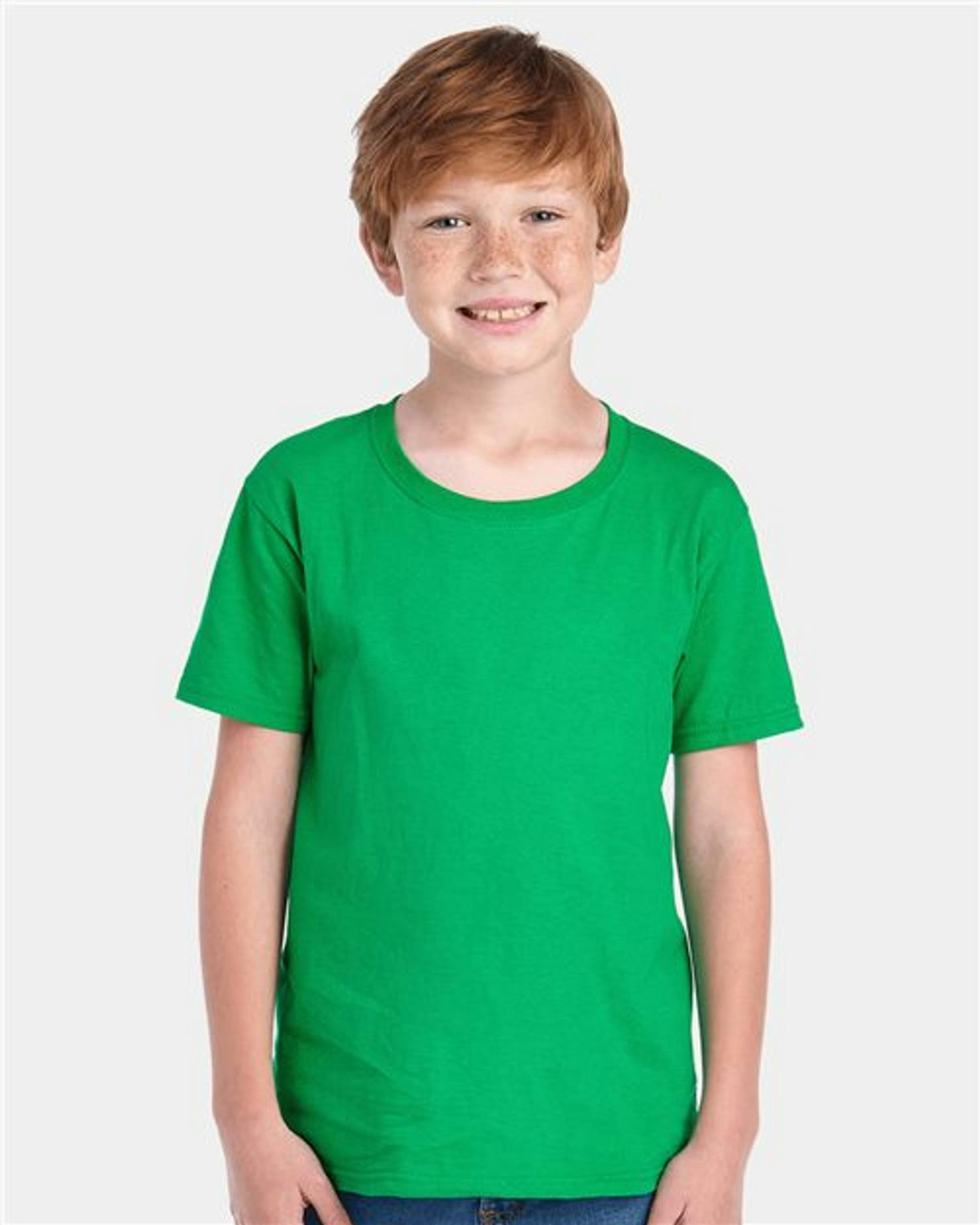 HD Cotton Youth Short Sleeve T-Shirt