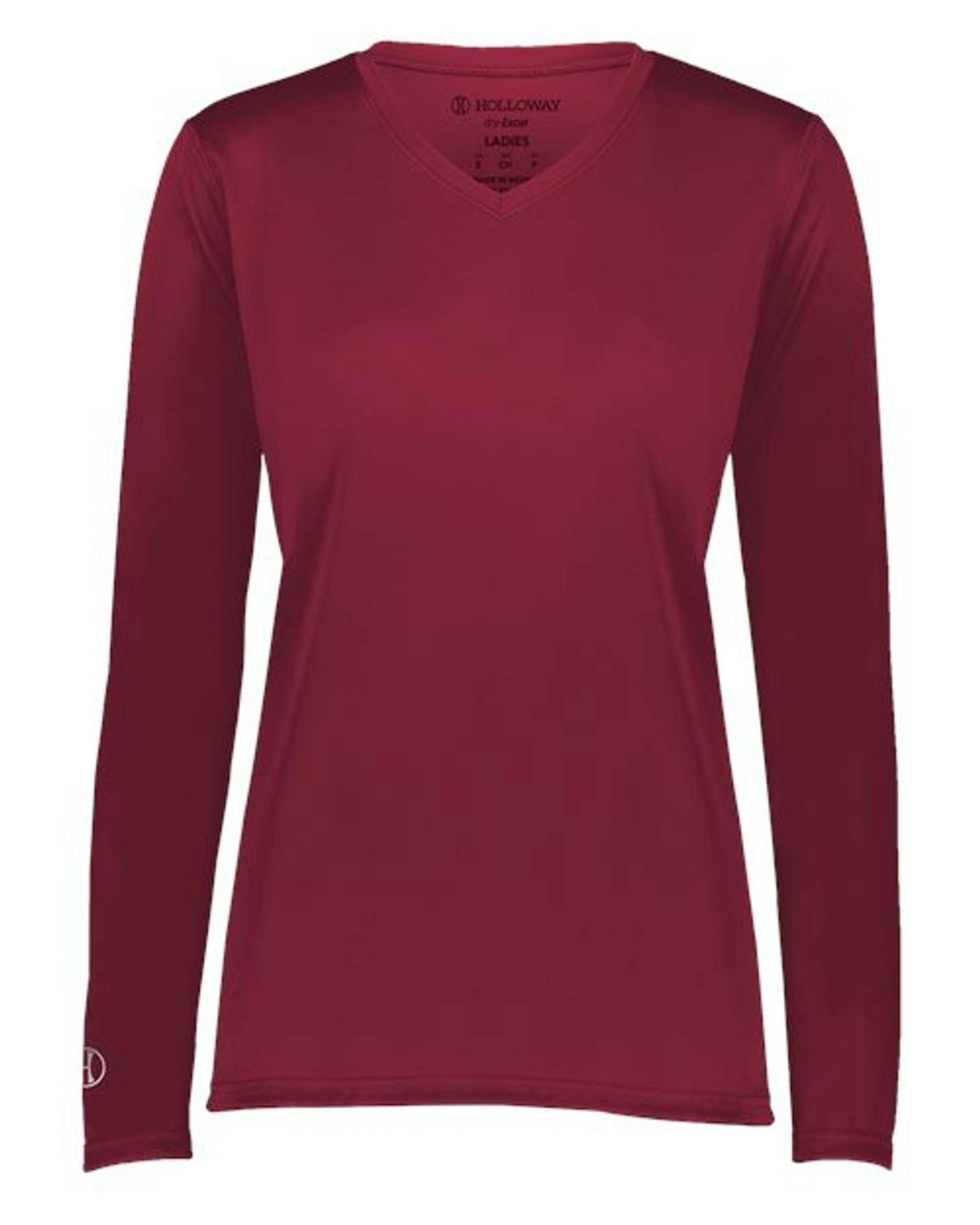 Girls' Momentum Long Sleeve V-Neck T-Shirt