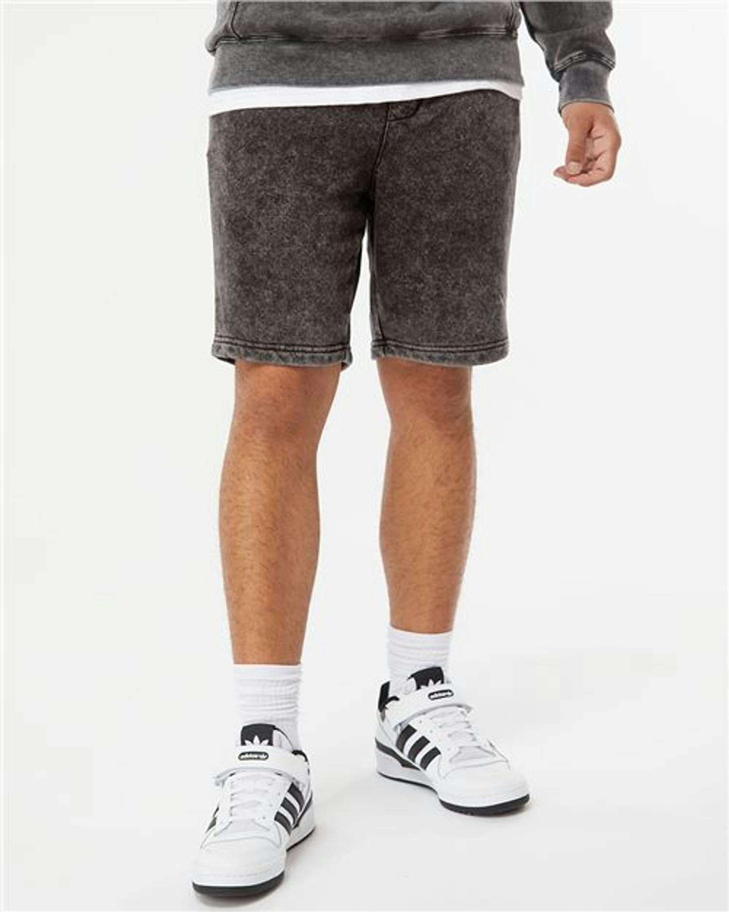 Mineral Wash Fleece Shorts