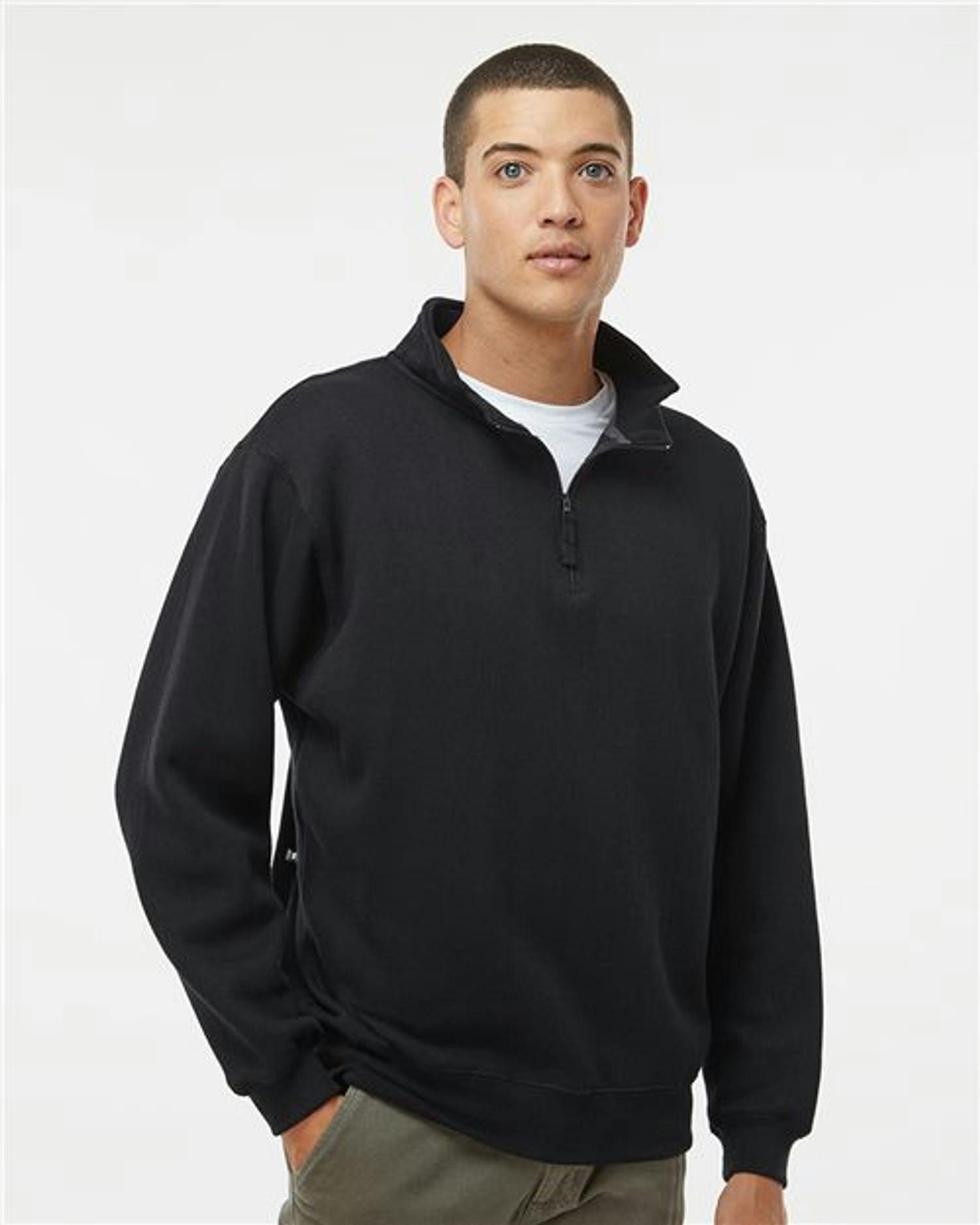 Heavyweight Fleece Quarter-Zip Sweatshirt