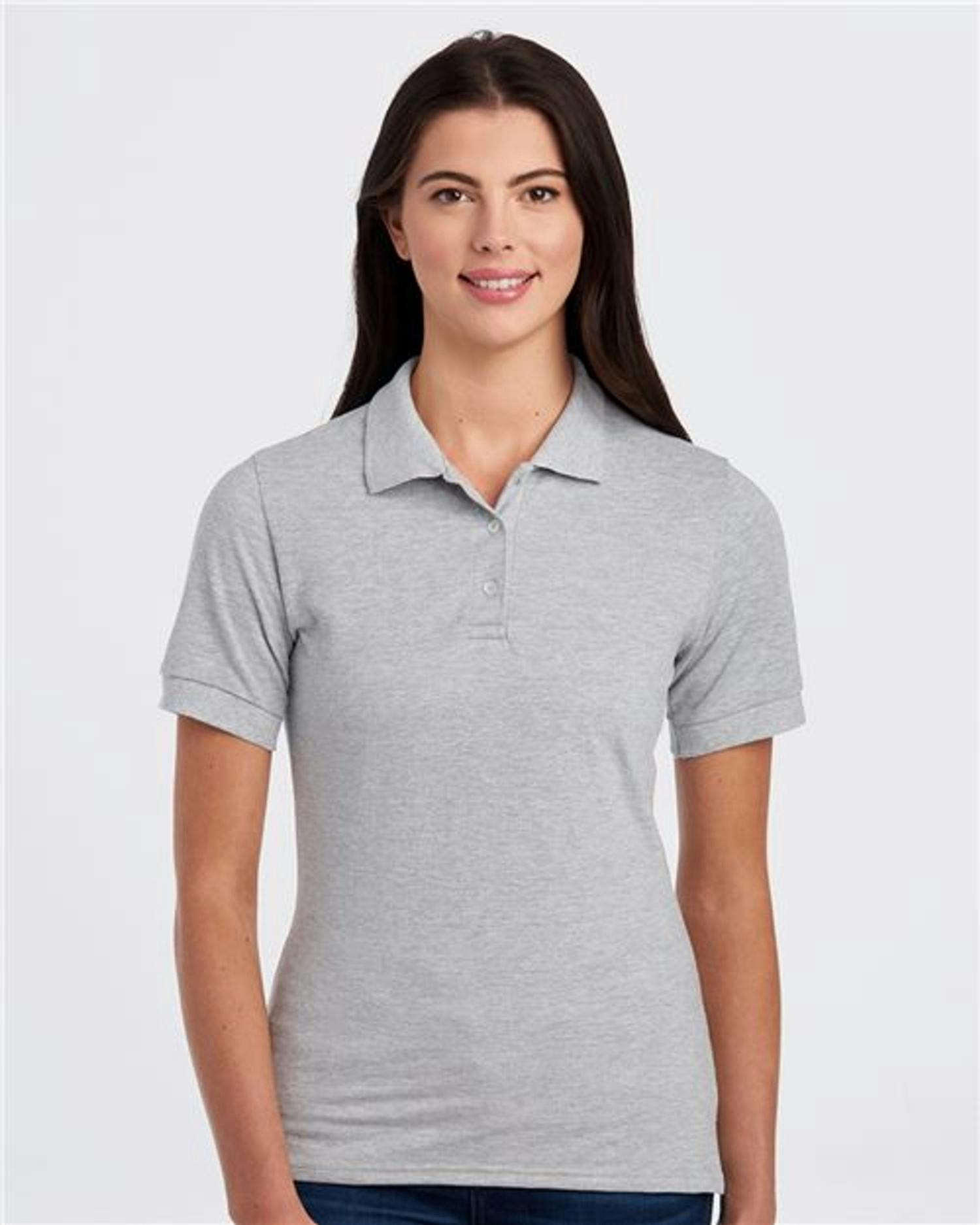 Women's 100% Ring-Spun Cotton Piqué Polo