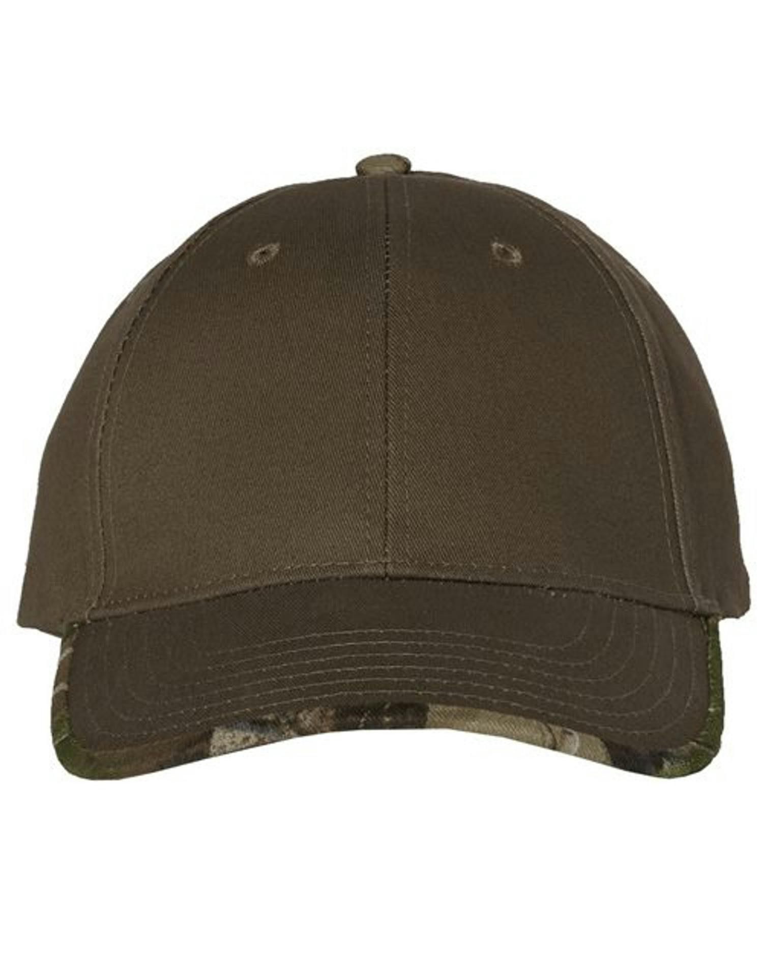 Solid with Licensed Camo Trim Cap