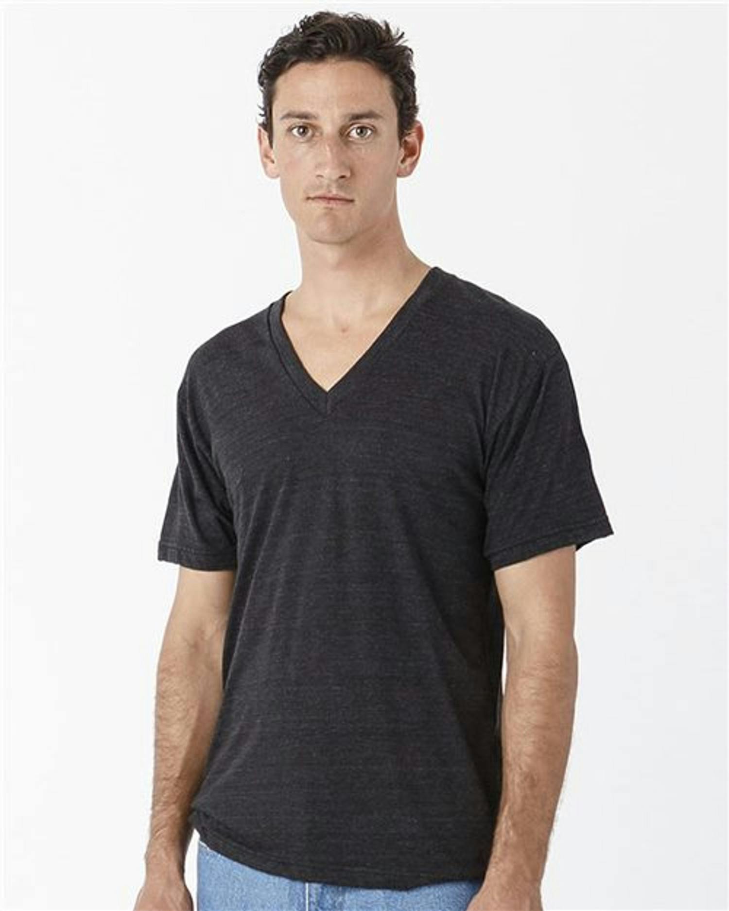 USA-Made Unisex Triblend V-Neck T-Shirt