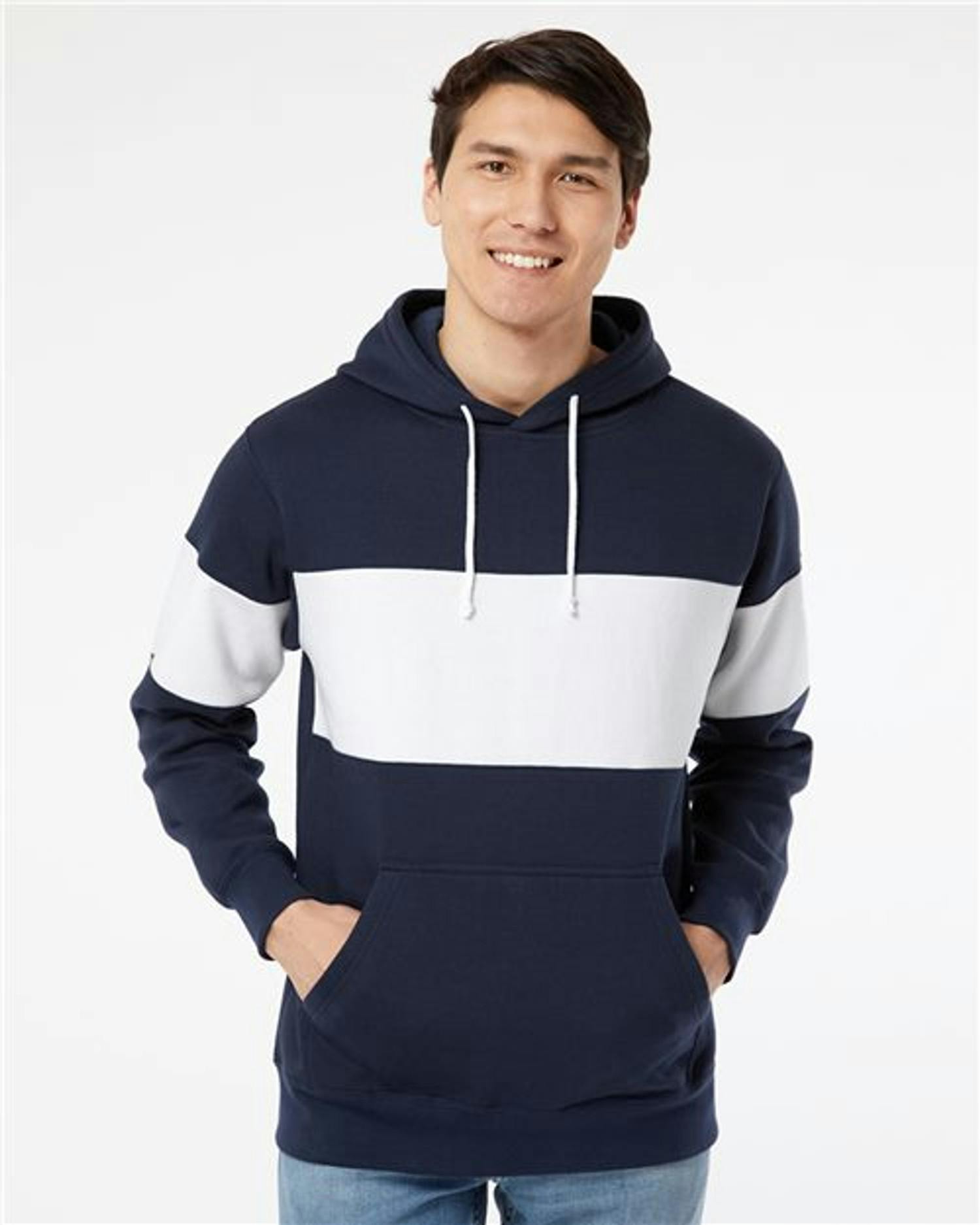 Classic Fleece Colorblocked Hooded Sweatshirt