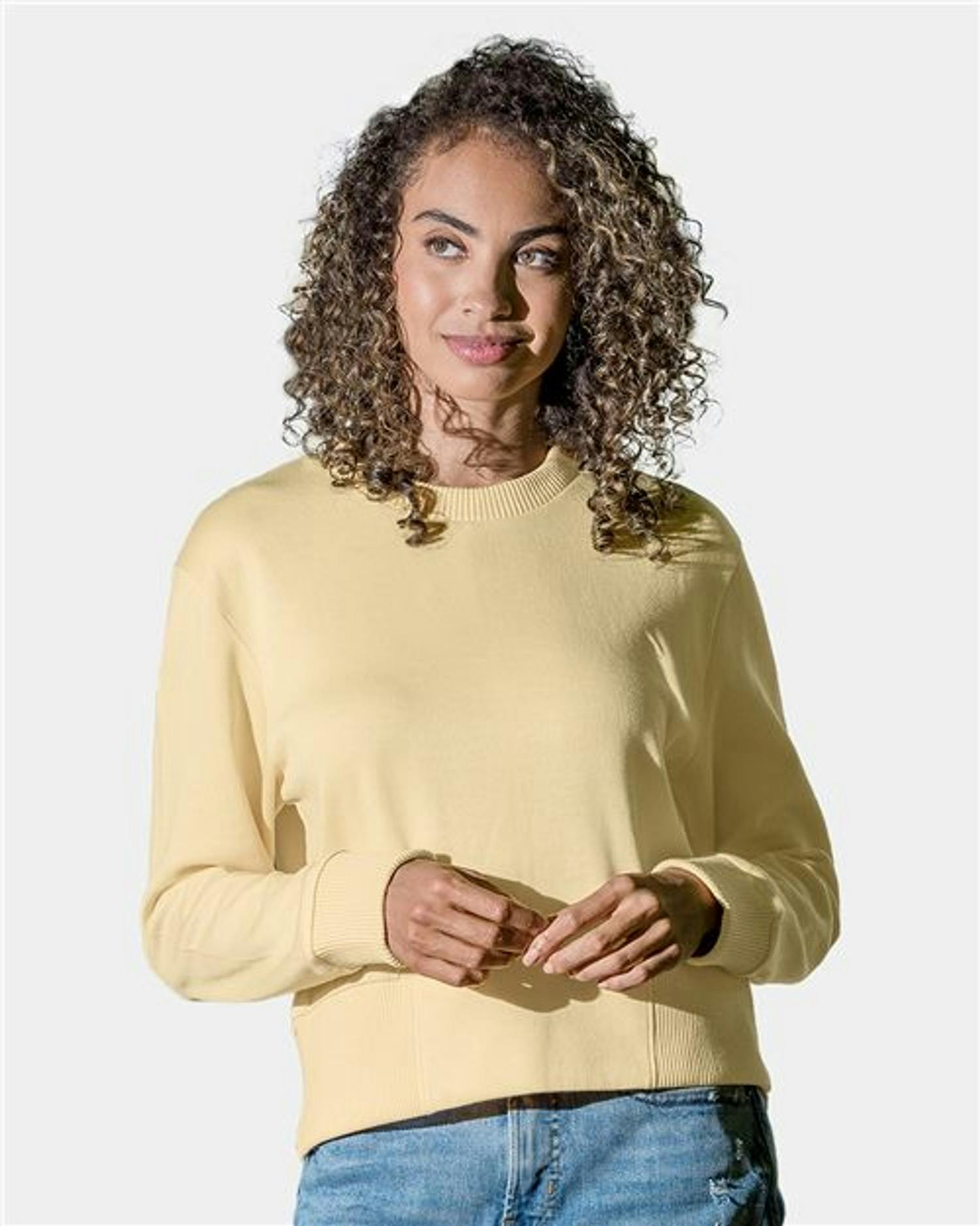 Women's Cloud Fleece Crop Crewneck Sweatshirt