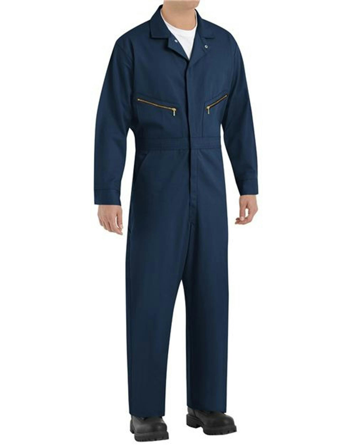 Zip-Front Cotton Coverall