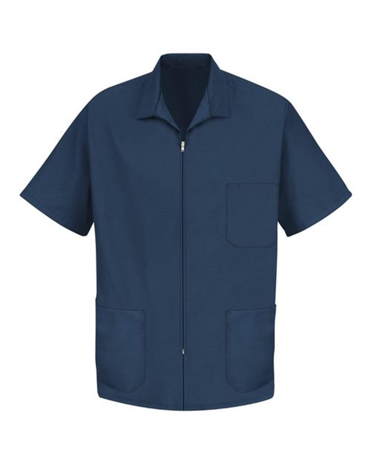 Zip-Front Smock