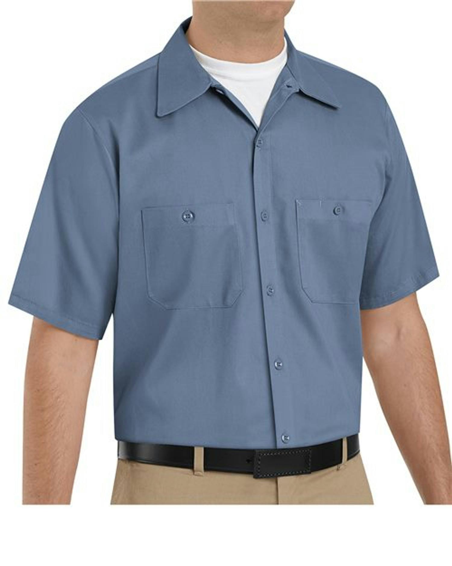 Cotton Short Sleeve Uniform Shirt