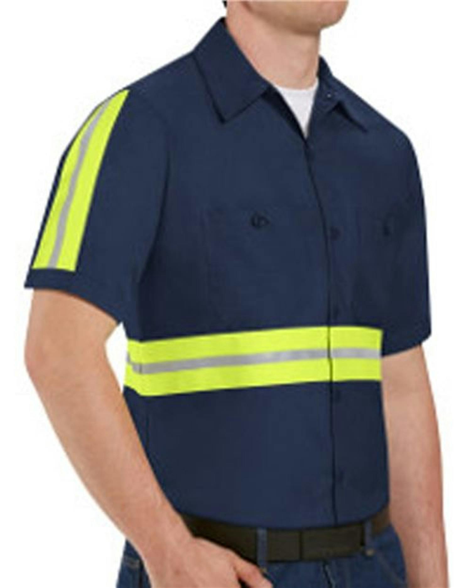 Enhanced Visibility Industrial Work Shirt