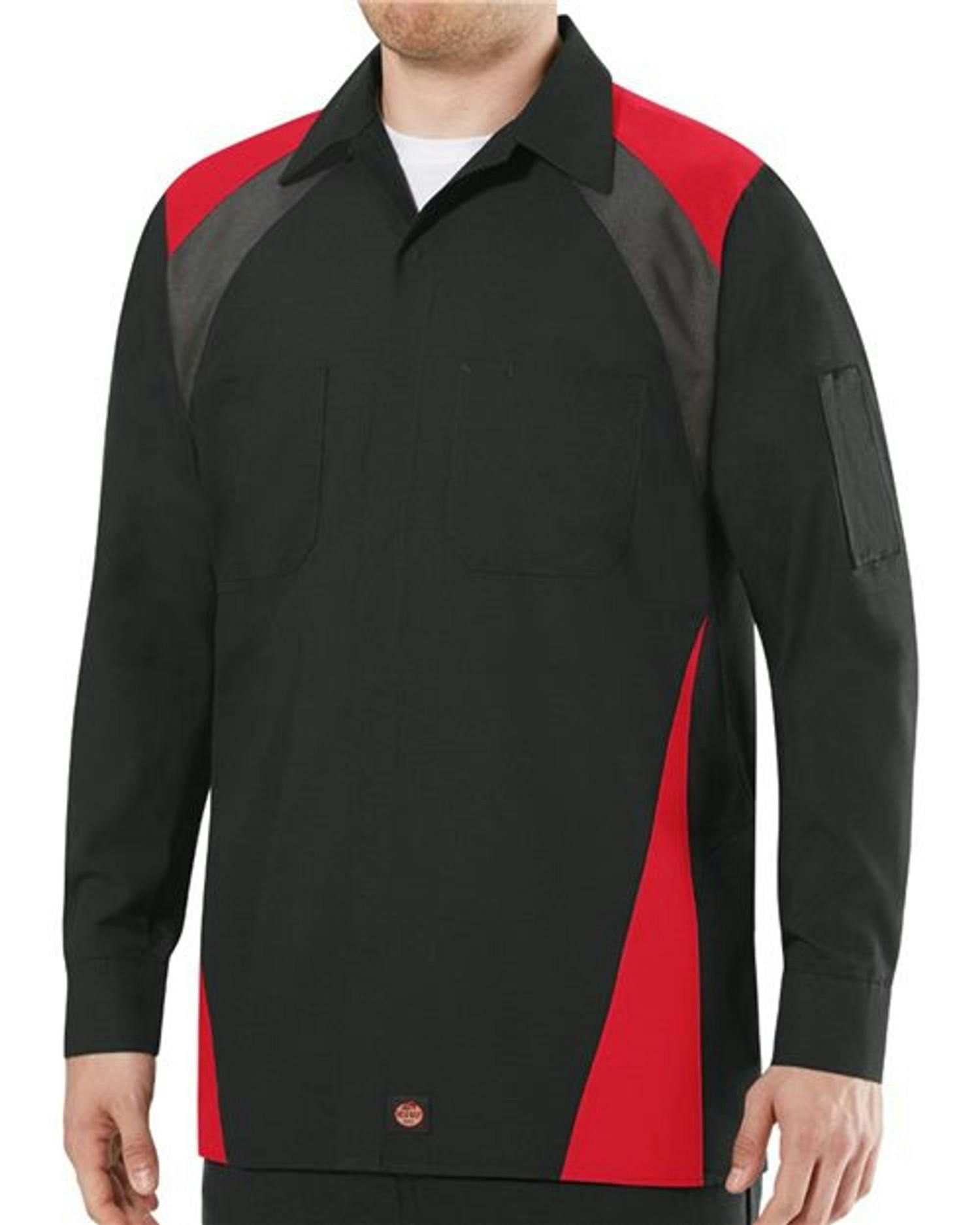 Long Sleeve Tri-Color Shop Shirt