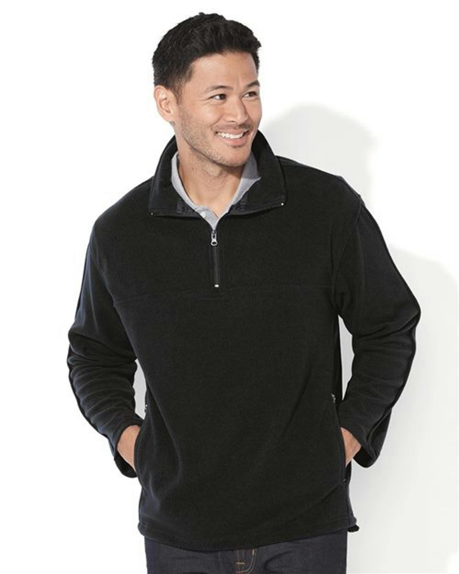 Microfleece Quarter-Zip Pullover