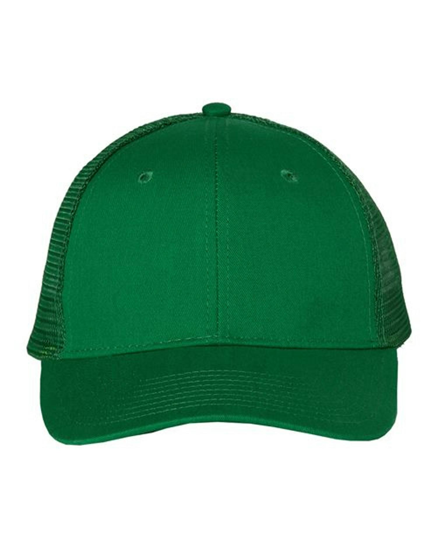 Mesh-Back Twill Trucker Cap