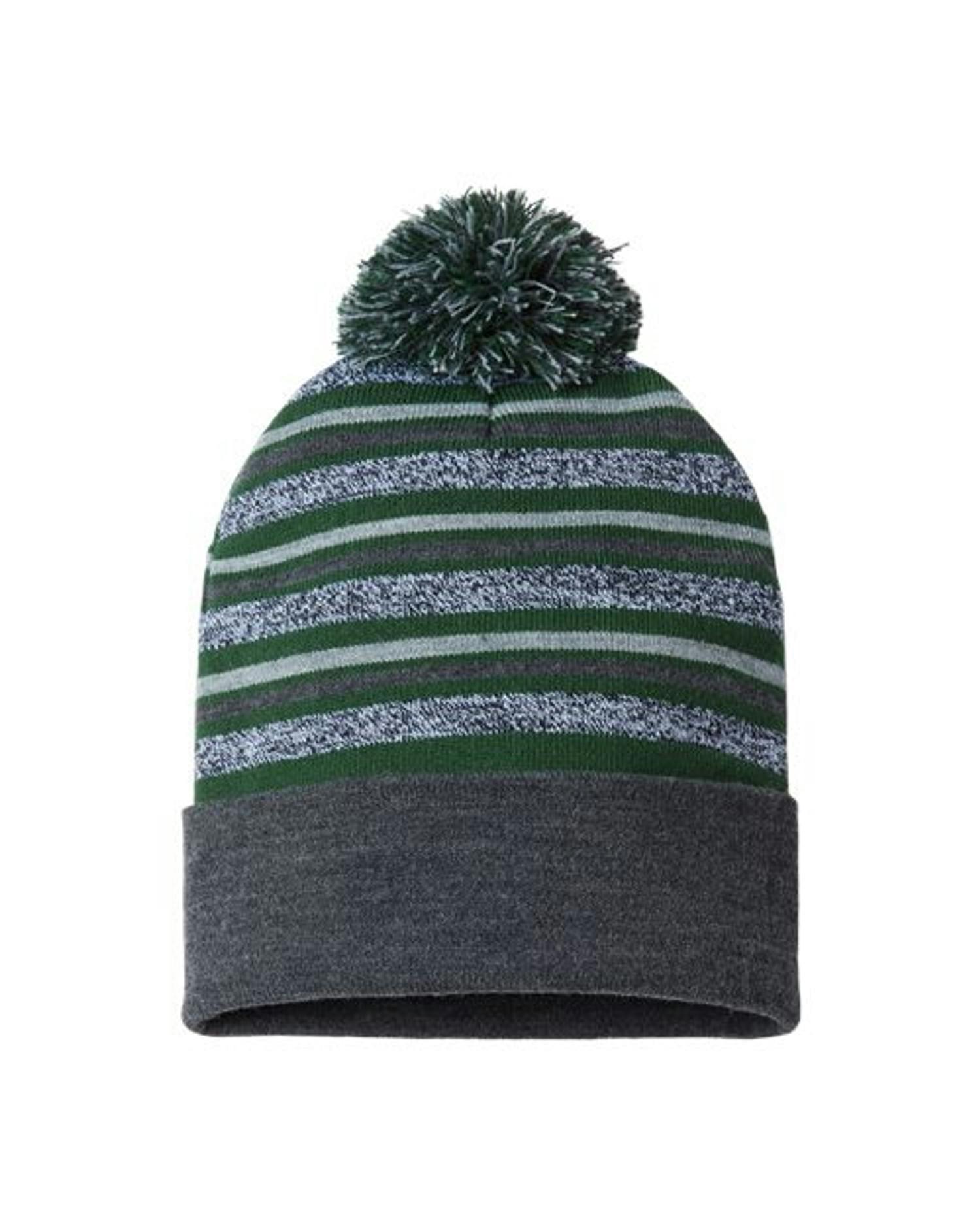 USA-Made Striped Beanie