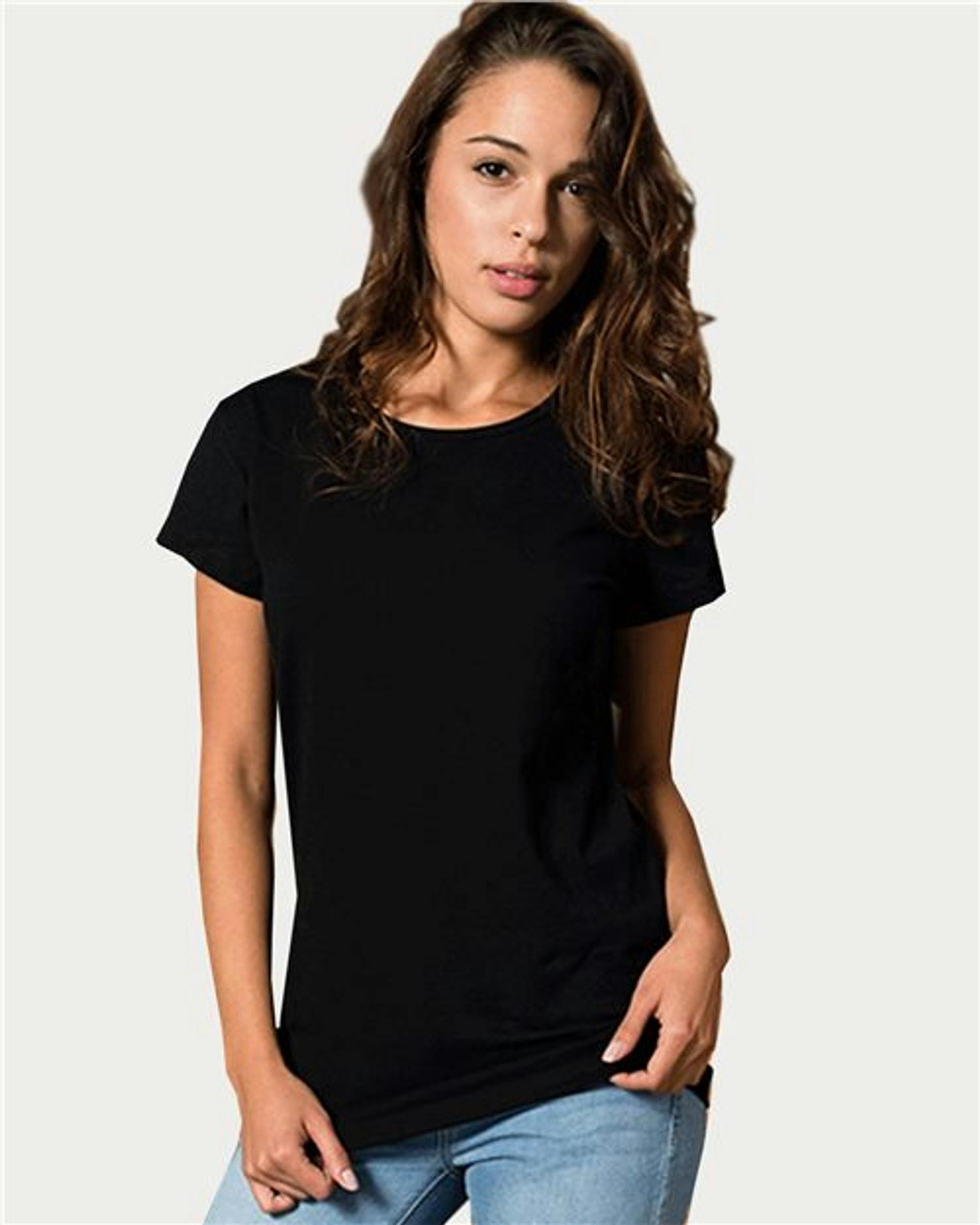 Women's Crewneck Cap Sleeve T-shirt