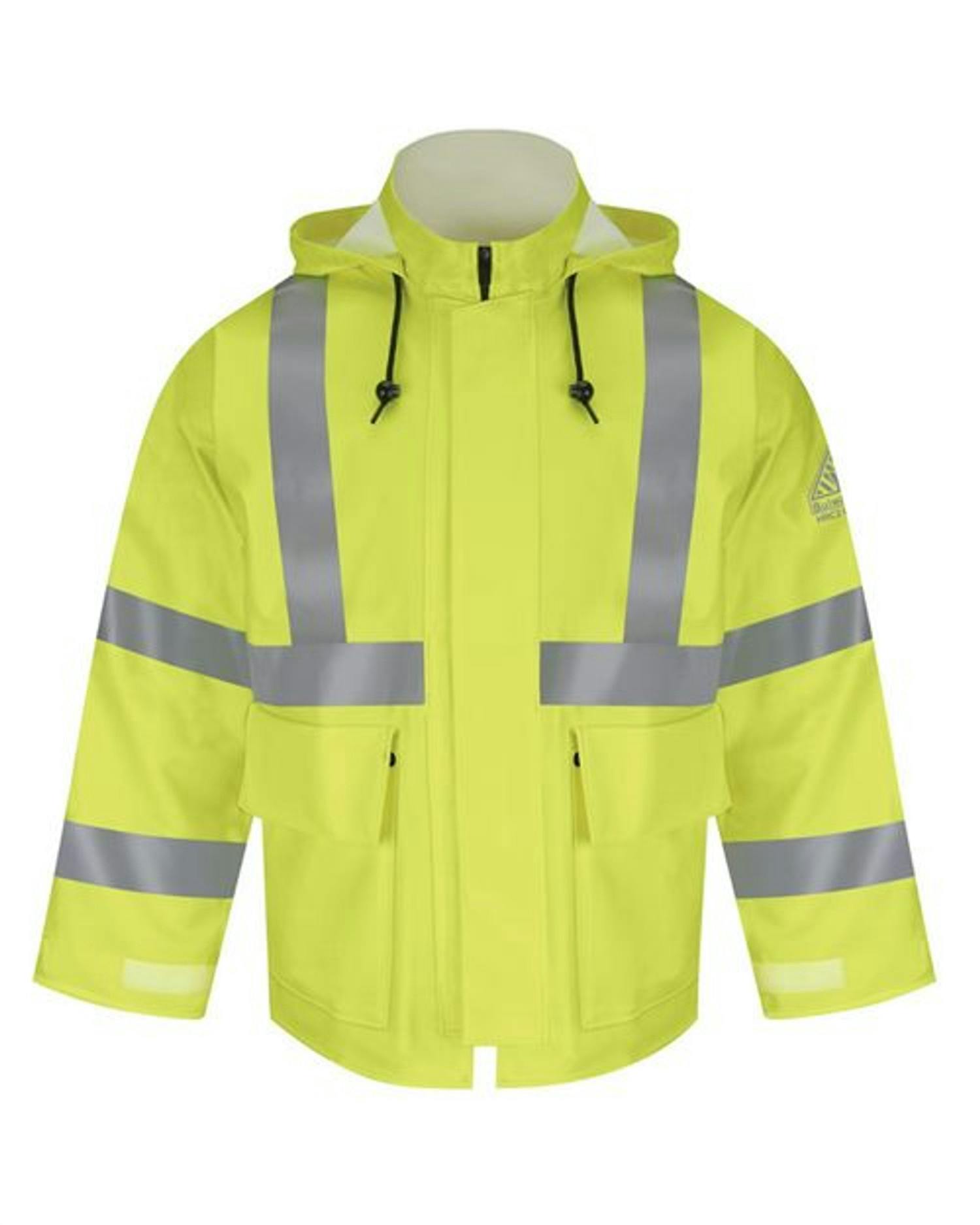 Hi-Visibility Flame-Resistant Rain Jacket