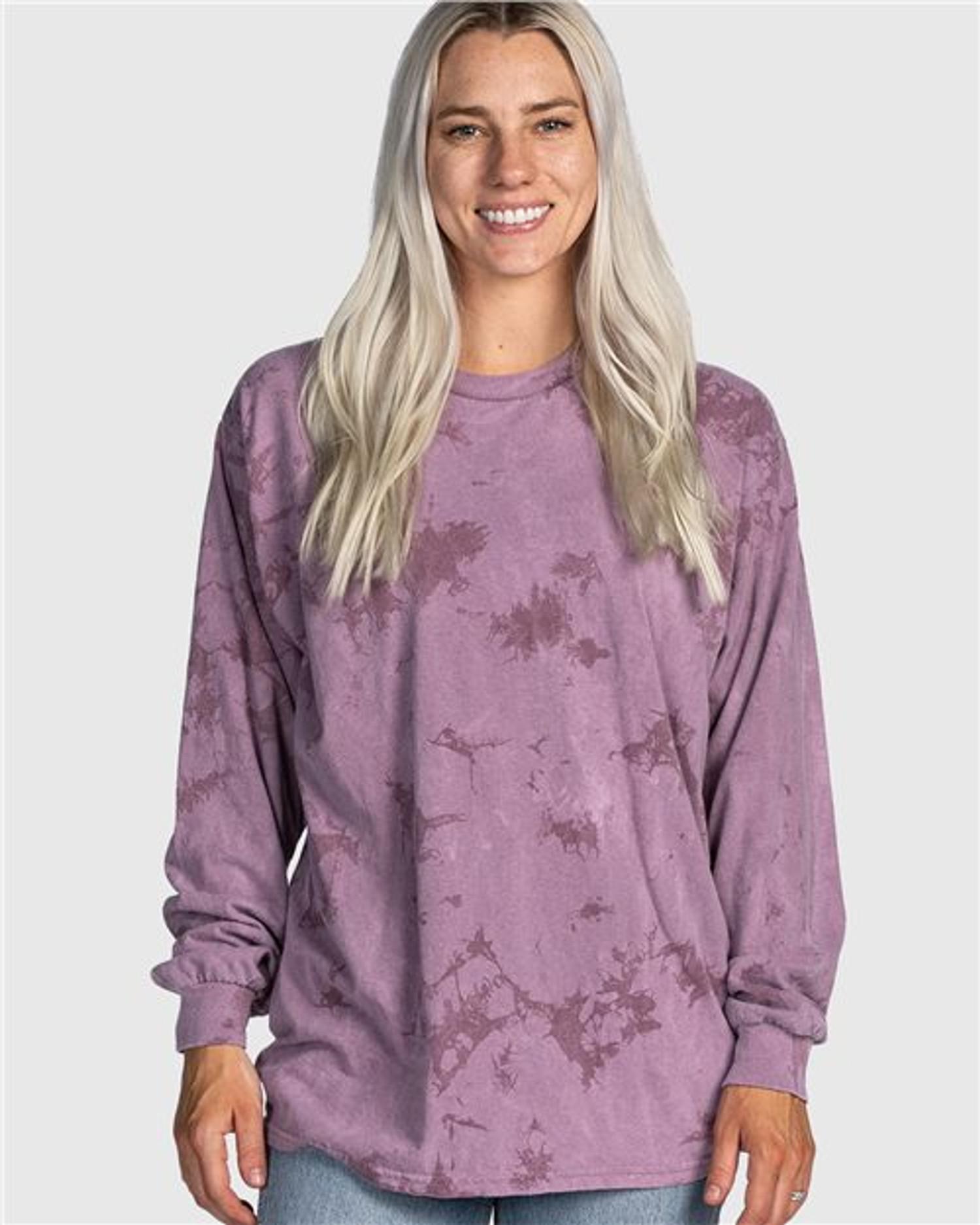 Crush Tie-Dyed Long Sleeve T-Shirt