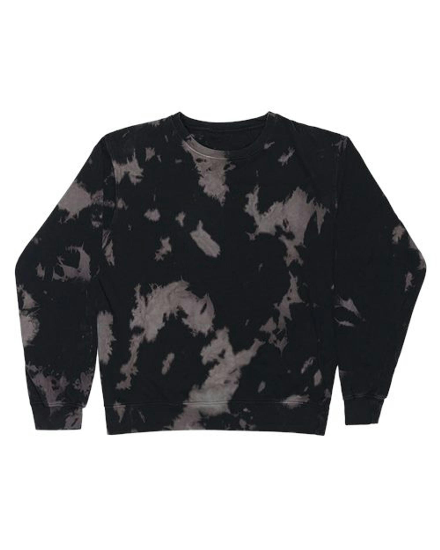 Premium Fleece Bleach Wash Crewneck Sweatshirt