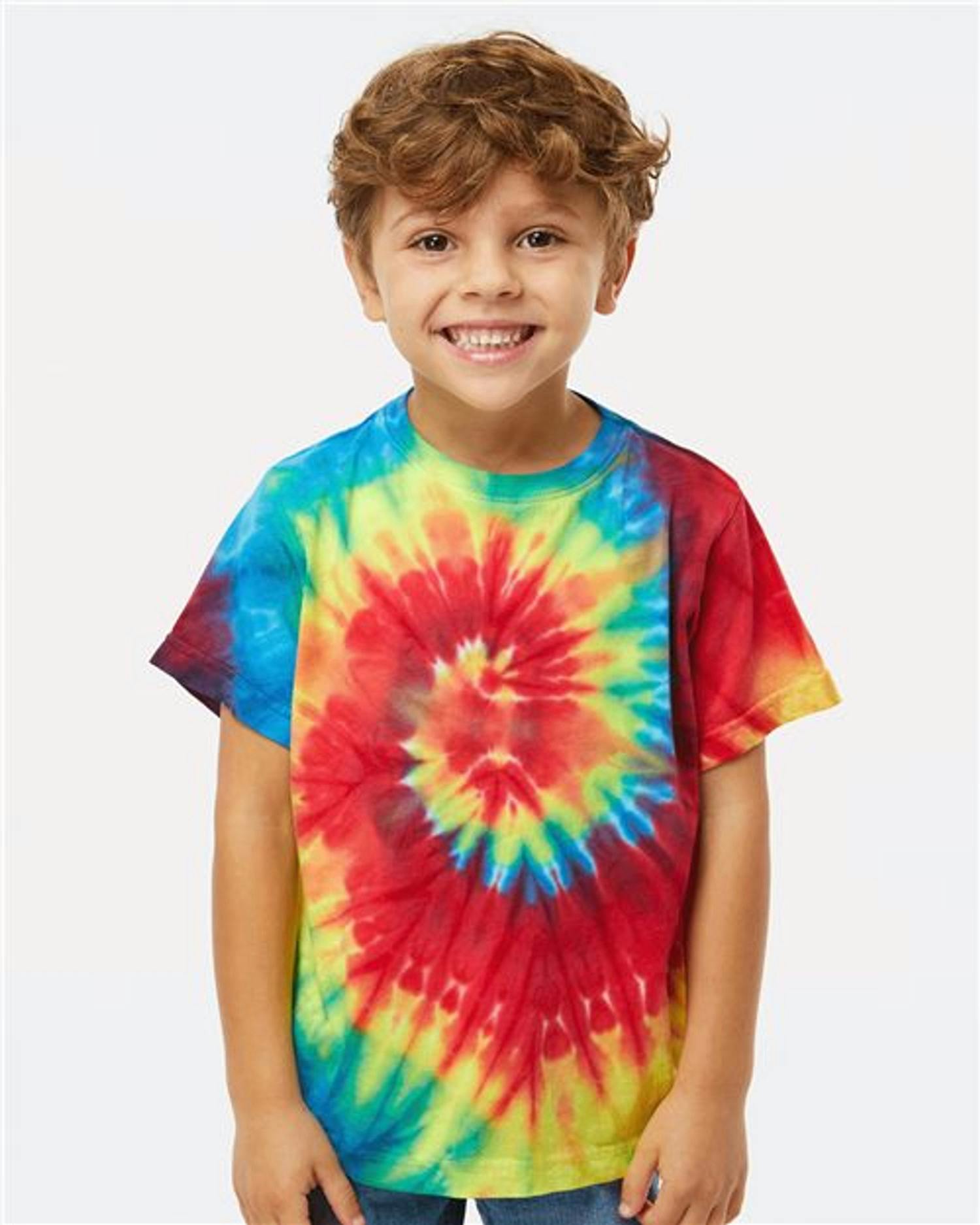 Toddler Spiral Tie-Dyed T-Shirt